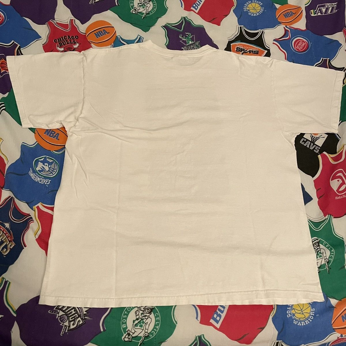 NBA × Nike × Vintage Vintage 1990s Nike Penny Hardaway Lil Penny Basketball Tee Size US L / EU 52-54 / 3 - 2 Thumbnail