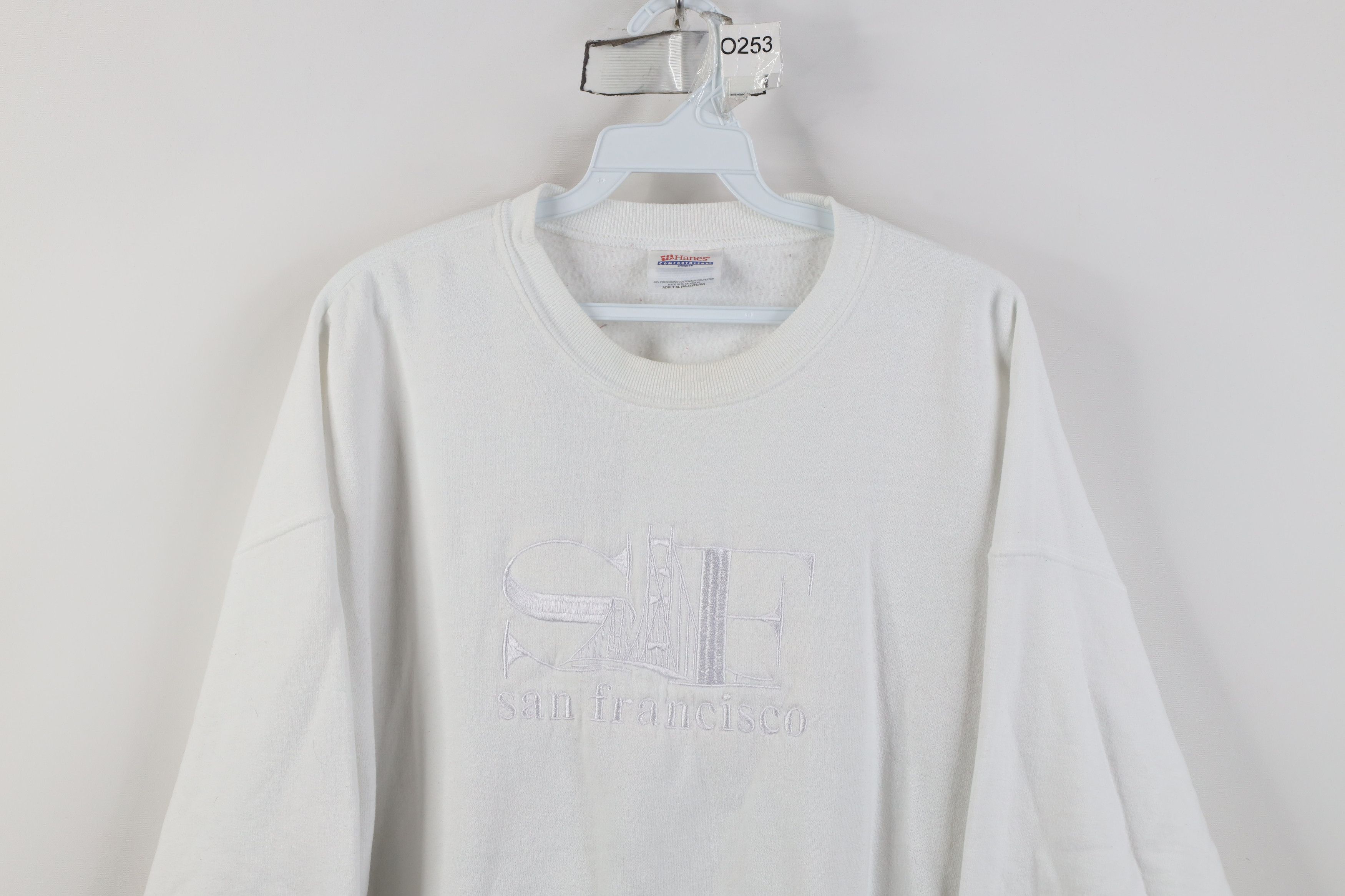 Vintage Vintage 90s Streetwear Francisco California Sweatshirt Size XL / US 12-14 / IT 48-50 - 2 Thumbnail