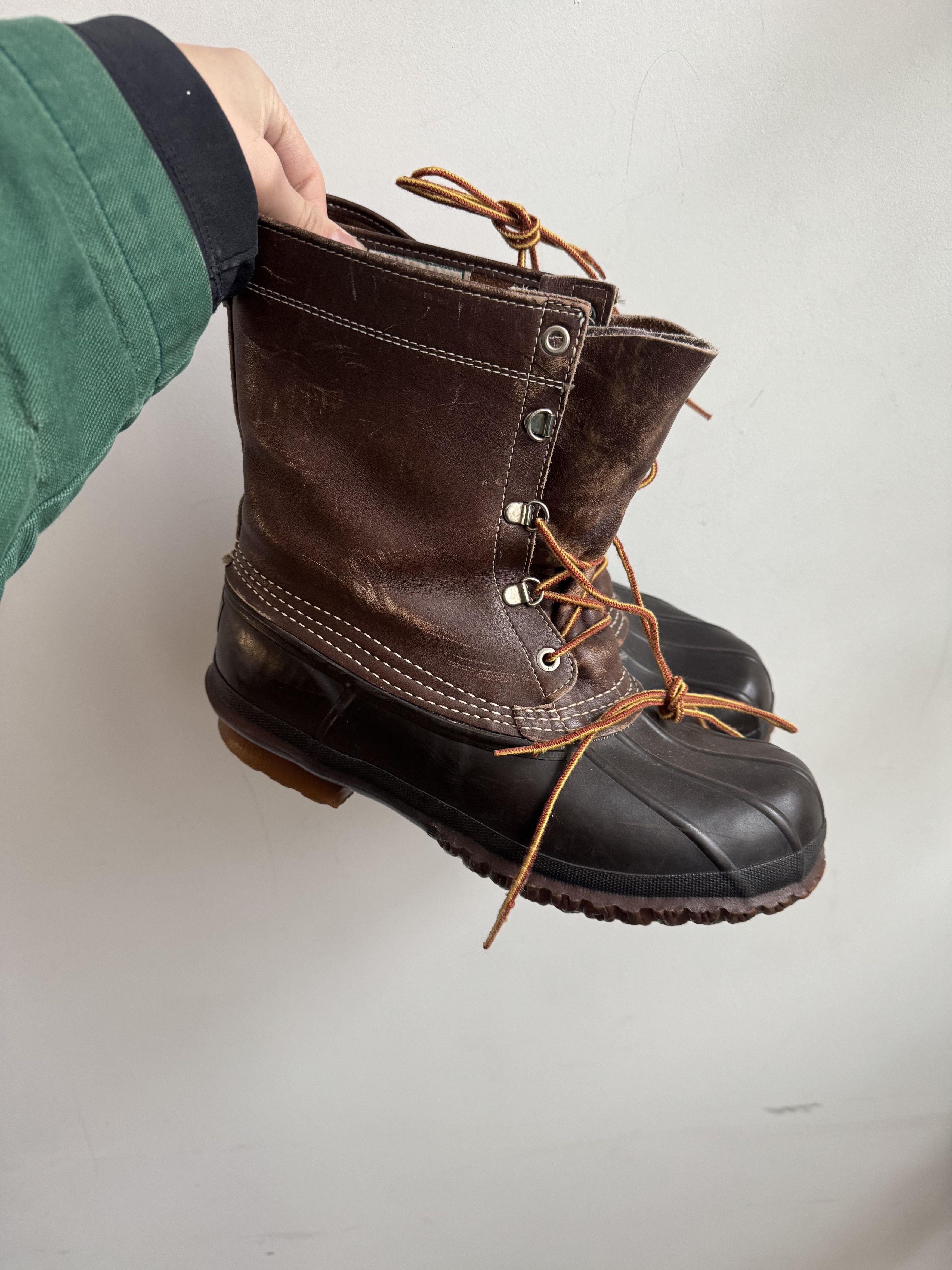 L.L. Bean 80s LL Bean Duck Boots Size 9 fits 10.5 Size US 9 / EU 42 - 1 Thumbnail