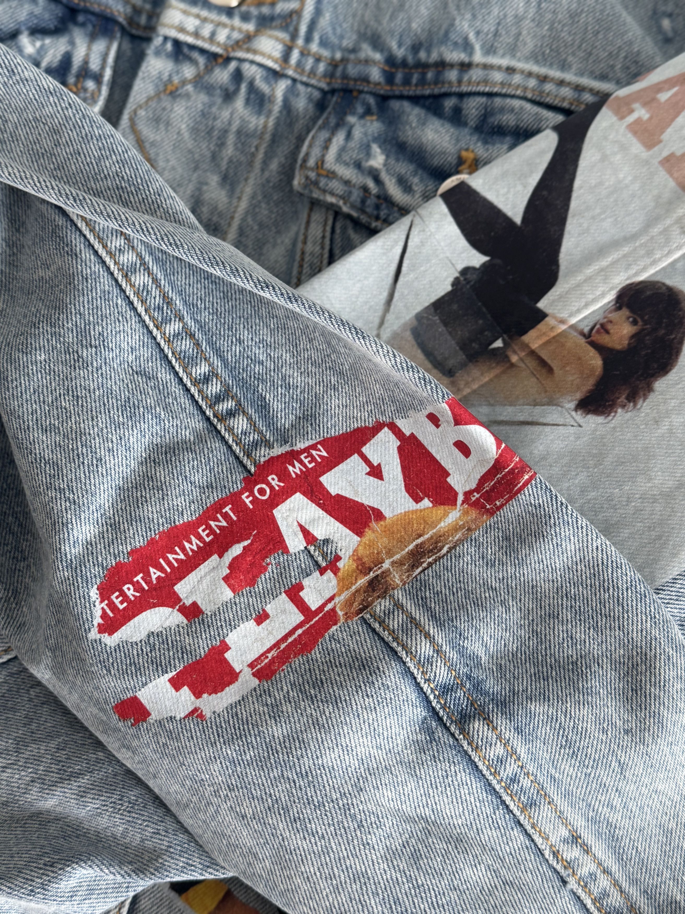 Amiri AMIRI X PLAYBOY DENIM JACKET Size US L / EU 52-54 / 3 - 8 Thumbnail