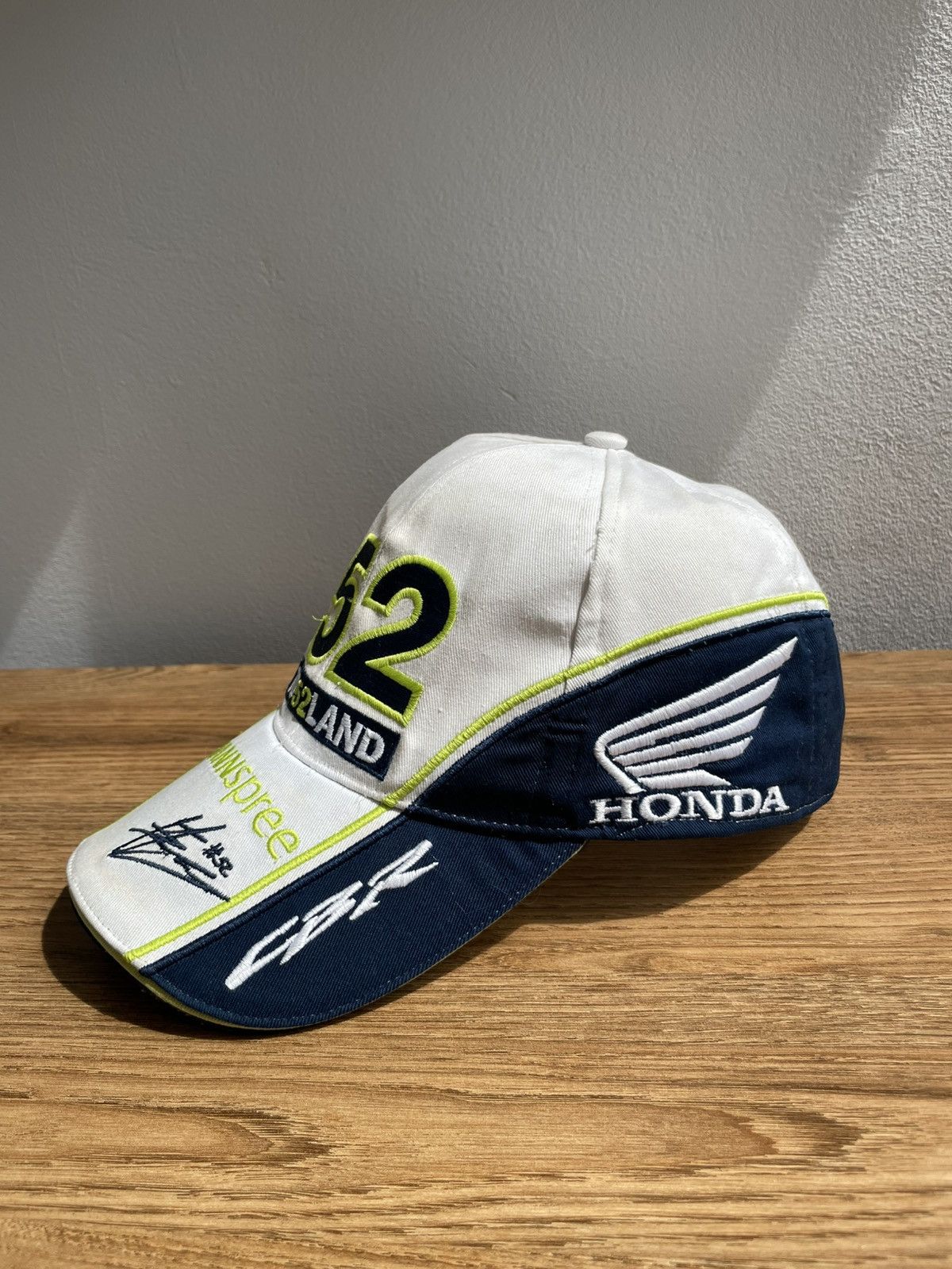 Formula 1 × Honda × Vintage Vintage Honda James Toseland Racing F1 Formula One Hat Cap Size ONE SIZE - 3 Thumbnail