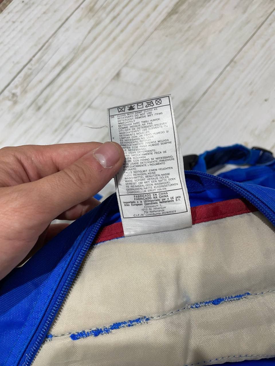 Nike Vintage Nike Backpack 90s Swoosh Size ONE SIZE - 22 Thumbnail