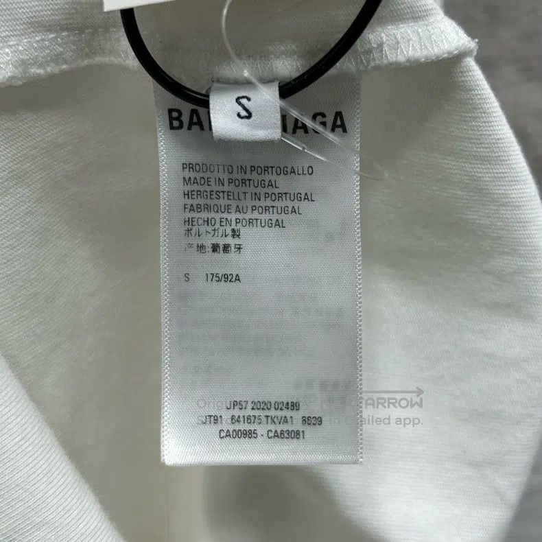 Balenciaga Balenciaga Dissolved Smile Scissors Embroidered Short Slee Size US S / EU 44-46 / 1 - 6 Thumbnail