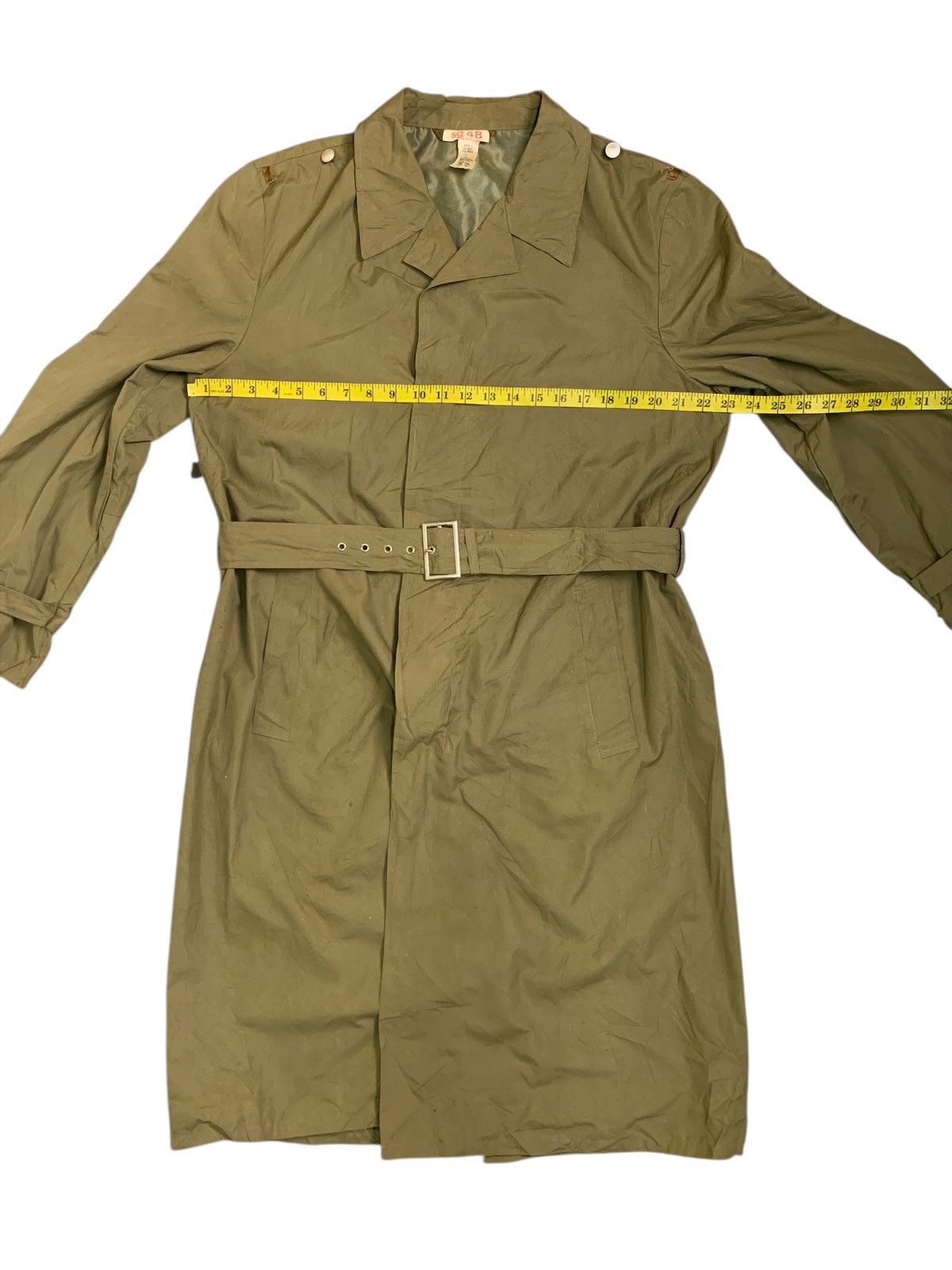 Vintage Rare Design Vintage Germany Military Trench Coat Size US M / EU 48-50 / 2 - 6 Thumbnail