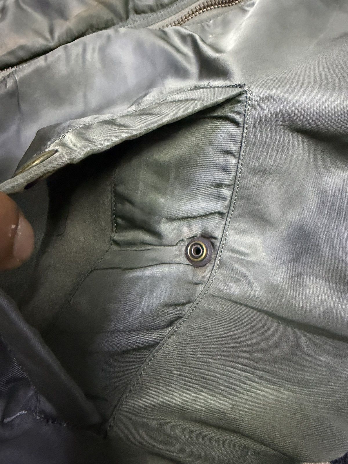 Vintage Rare!! Vintage 1960 Military Bomber Jacket Ma-1 Size US M / EU 48-50 / 2 - 15 Thumbnail