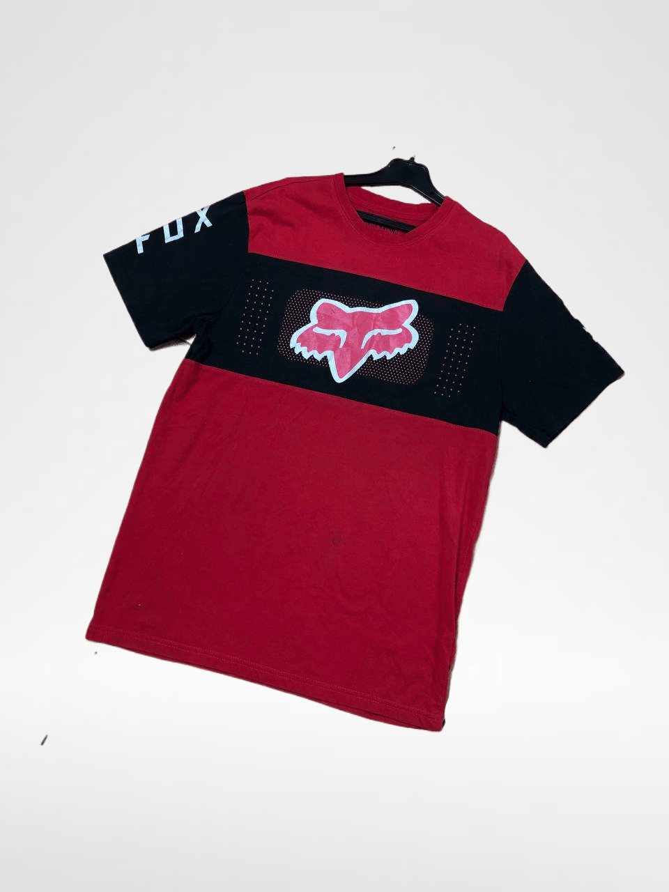 Fox Racing Big Print Fox Racing T-Shirt Red and Black Size M Size US M / EU 48-50 / 2 - 1 Thumbnail