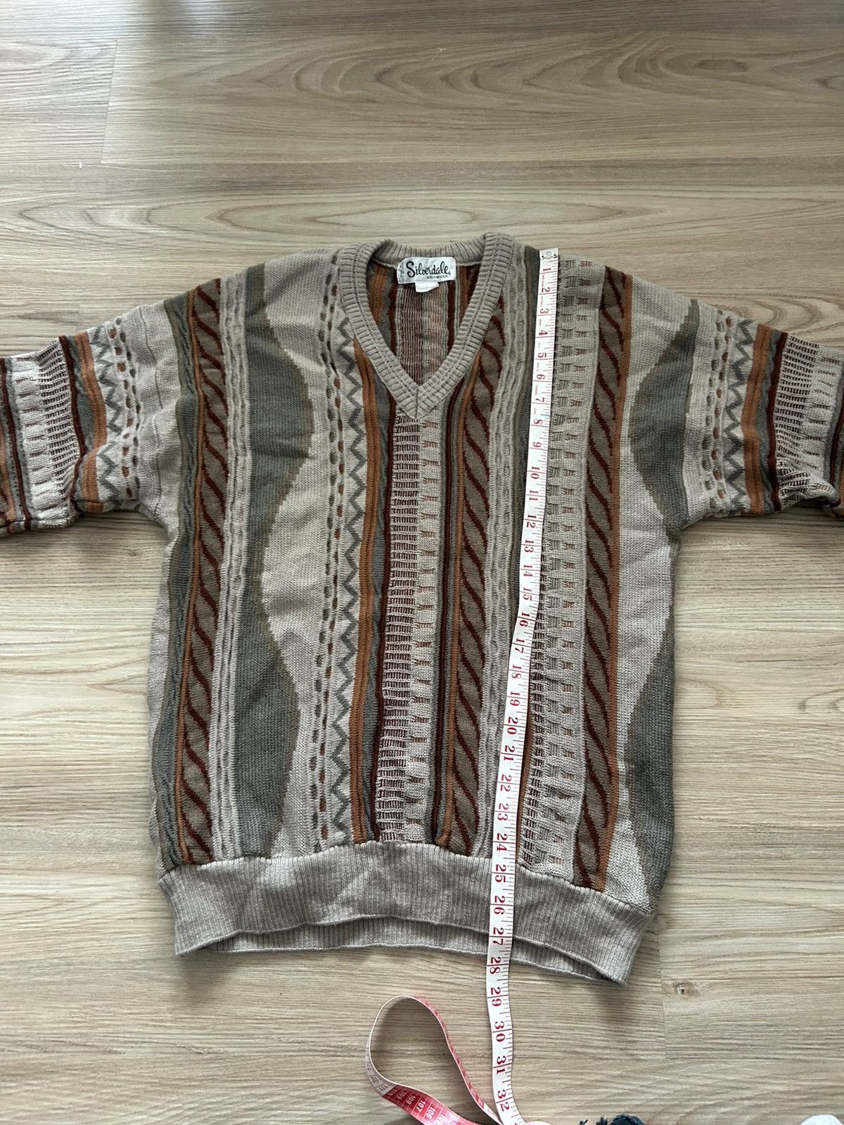 Vintage Vintage Coogi Style 3D Knit Sweater Brown Size US M / EU 48-50 / 2 - 5 Thumbnail