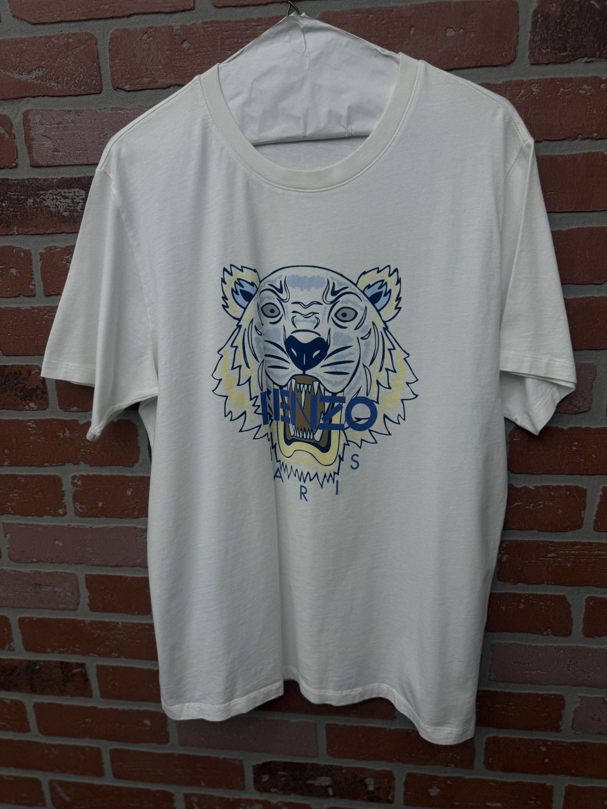Kenzo Kenzo Men’s Tee Shirt Tiger Logo Size Large 🧼 Size US L / EU 52-54 / 3 - 2 Thumbnail