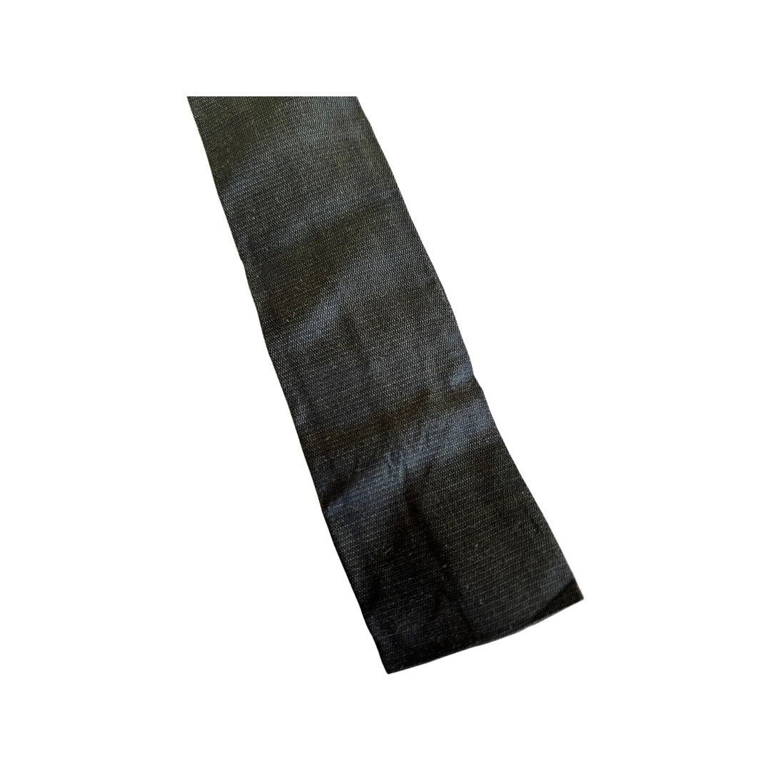 Vintage Vintage Skinny Silk Tie, Olive Green Dark Gold Ernst Taj Tie Size ONE SIZE - 2 Thumbnail