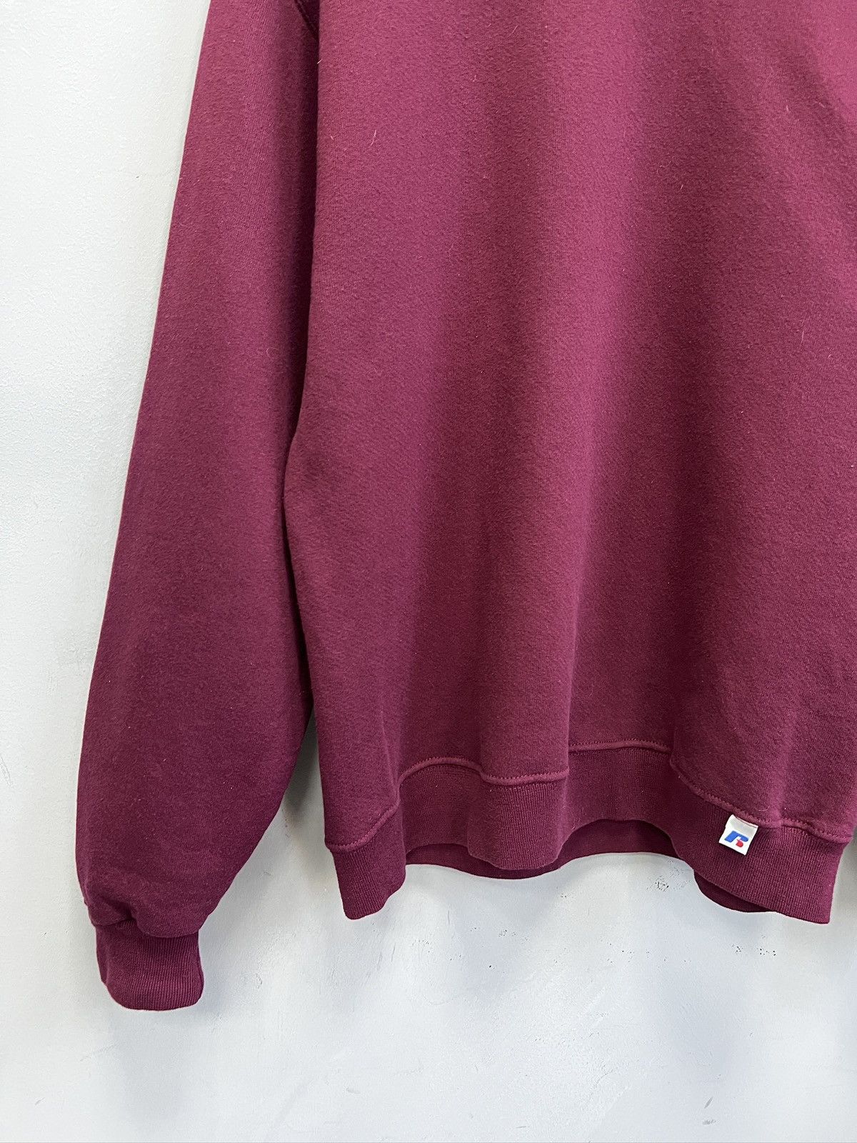 Russell Athletic Russel classic sweatshirt deep purple baggy fit Size US M / EU 48-50 / 2 - 8 Thumbnail