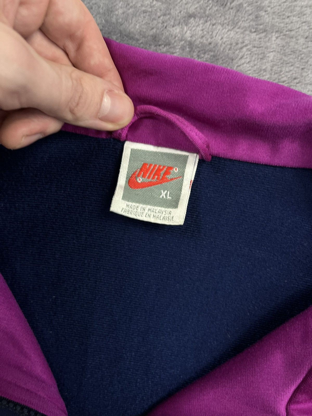Nike 90s Nike Retro Boxy Oversized Track Jacket Y2k Rare Swoosh Size US XL / EU 56 / 4 - 3 Thumbnail