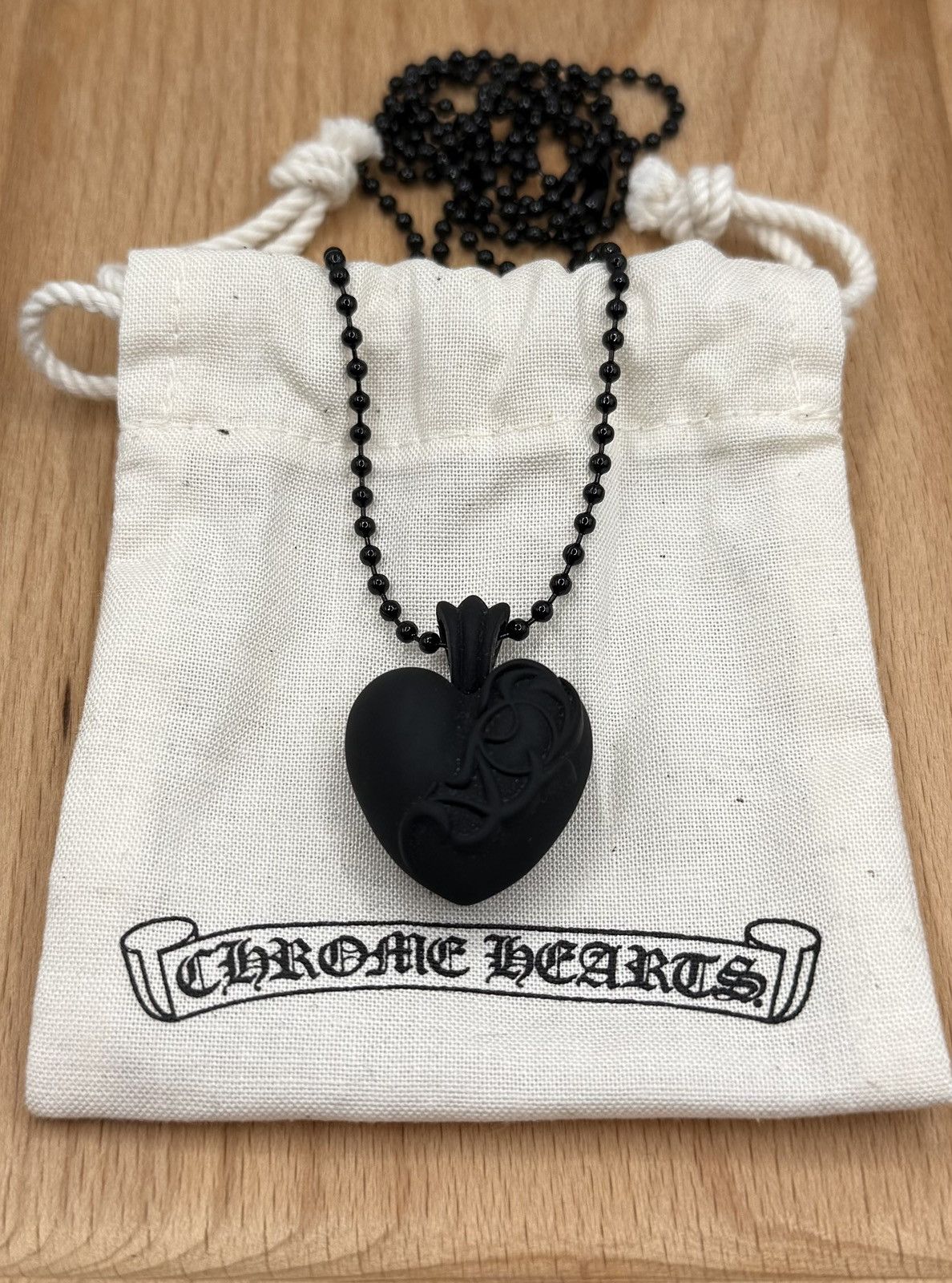 Chrome Hearts Chrome Hearts Heart Necklace Size ONE SIZE - 1 Thumbnail
