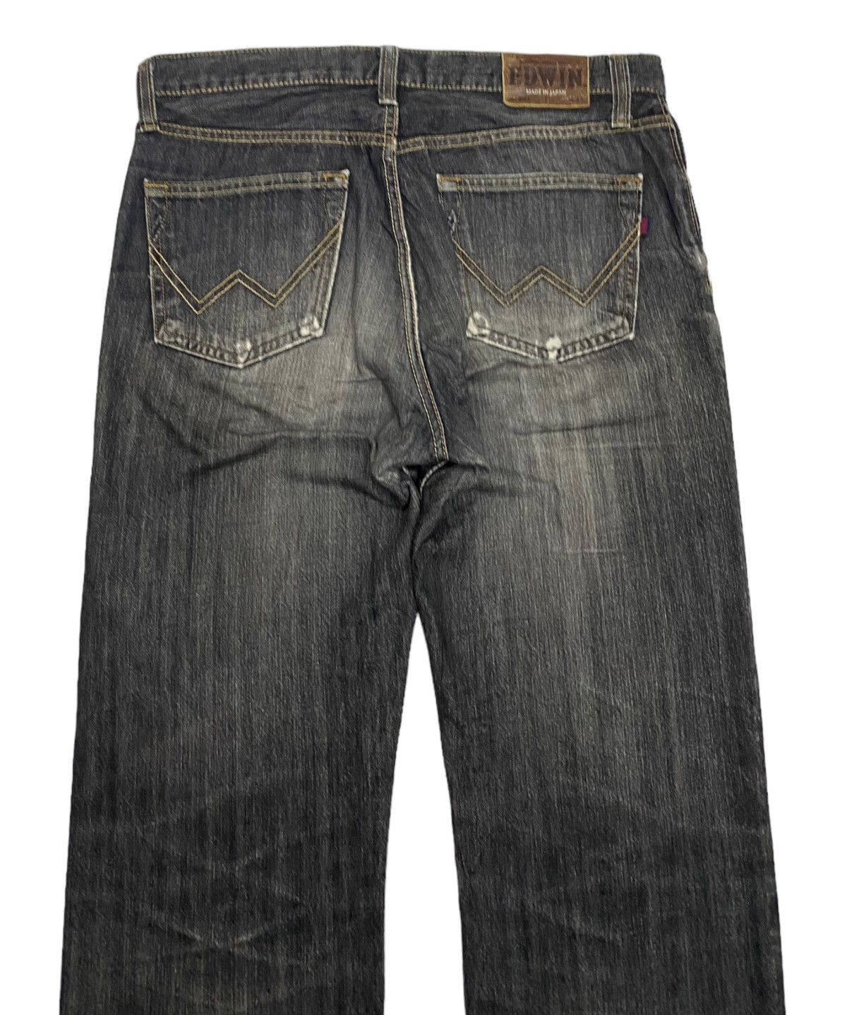 Edwin DISTRESSED DENIM EDWIN NO 403 MADE IN JAPAN DENIM JEANS Size US 33 - 4 Thumbnail