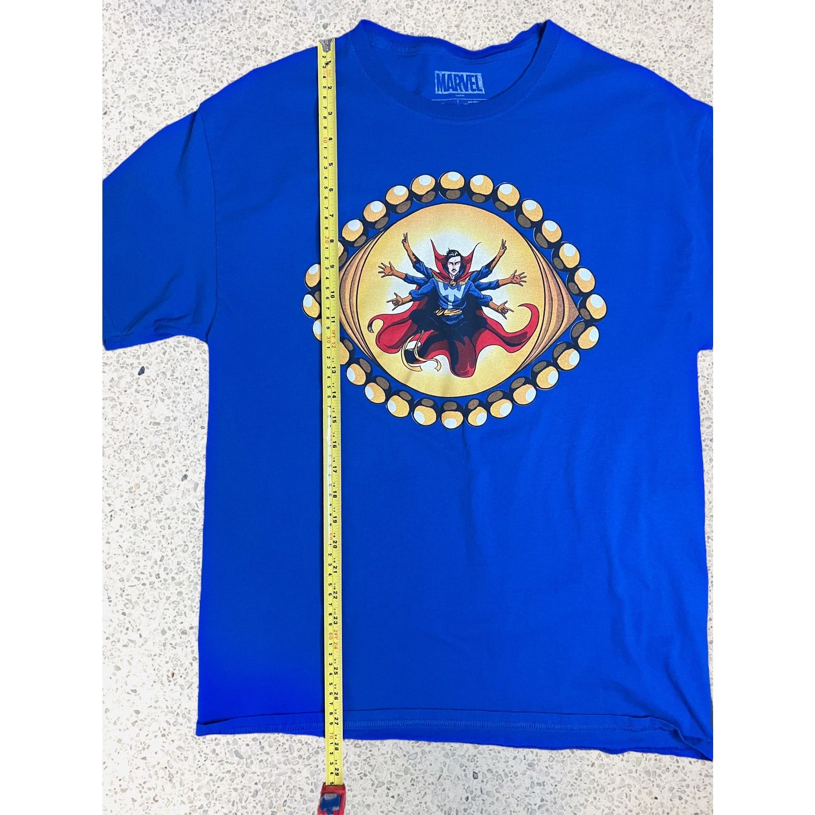 Marvel Comics Marvel Doctor Strange Loot Crate Exclusive Blue Shirt Size US L / EU 52-54 / 3 - 8 Thumbnail
