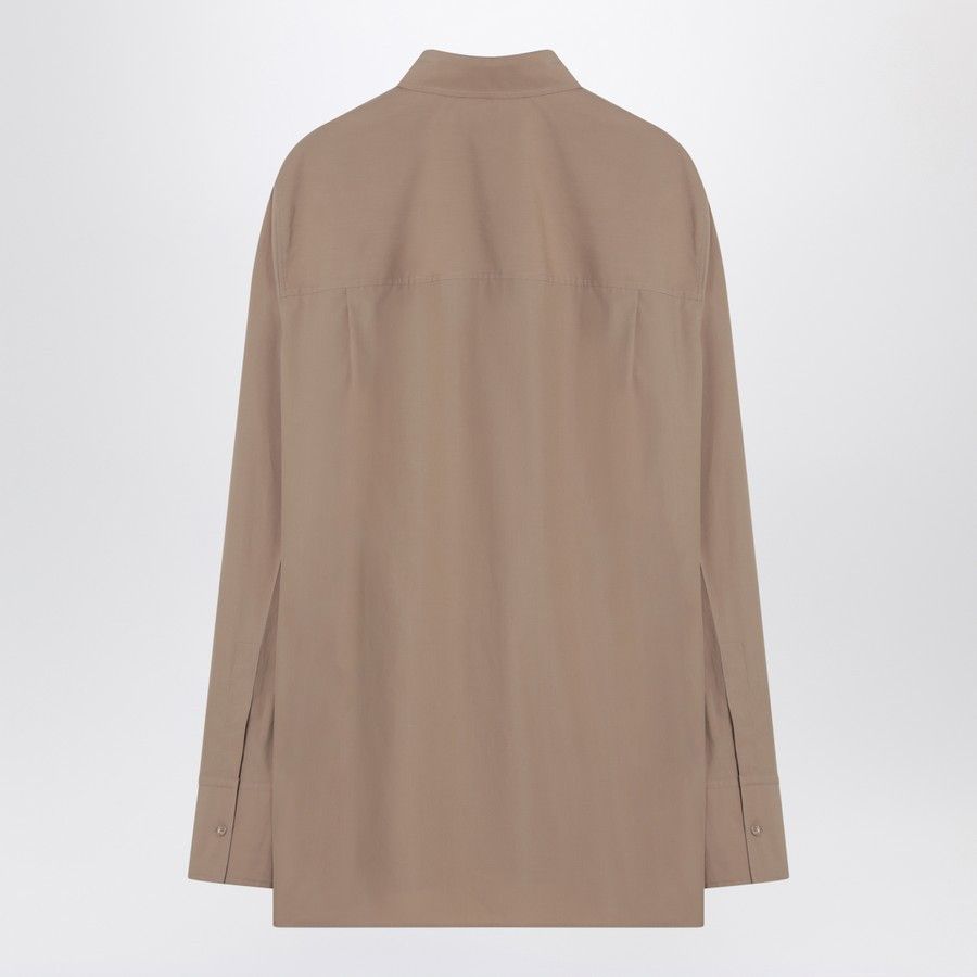Gucci o1d2blof0325 Cotton Shirt in Beige Size US S / EU 44-46 / 1 - 2 Thumbnail