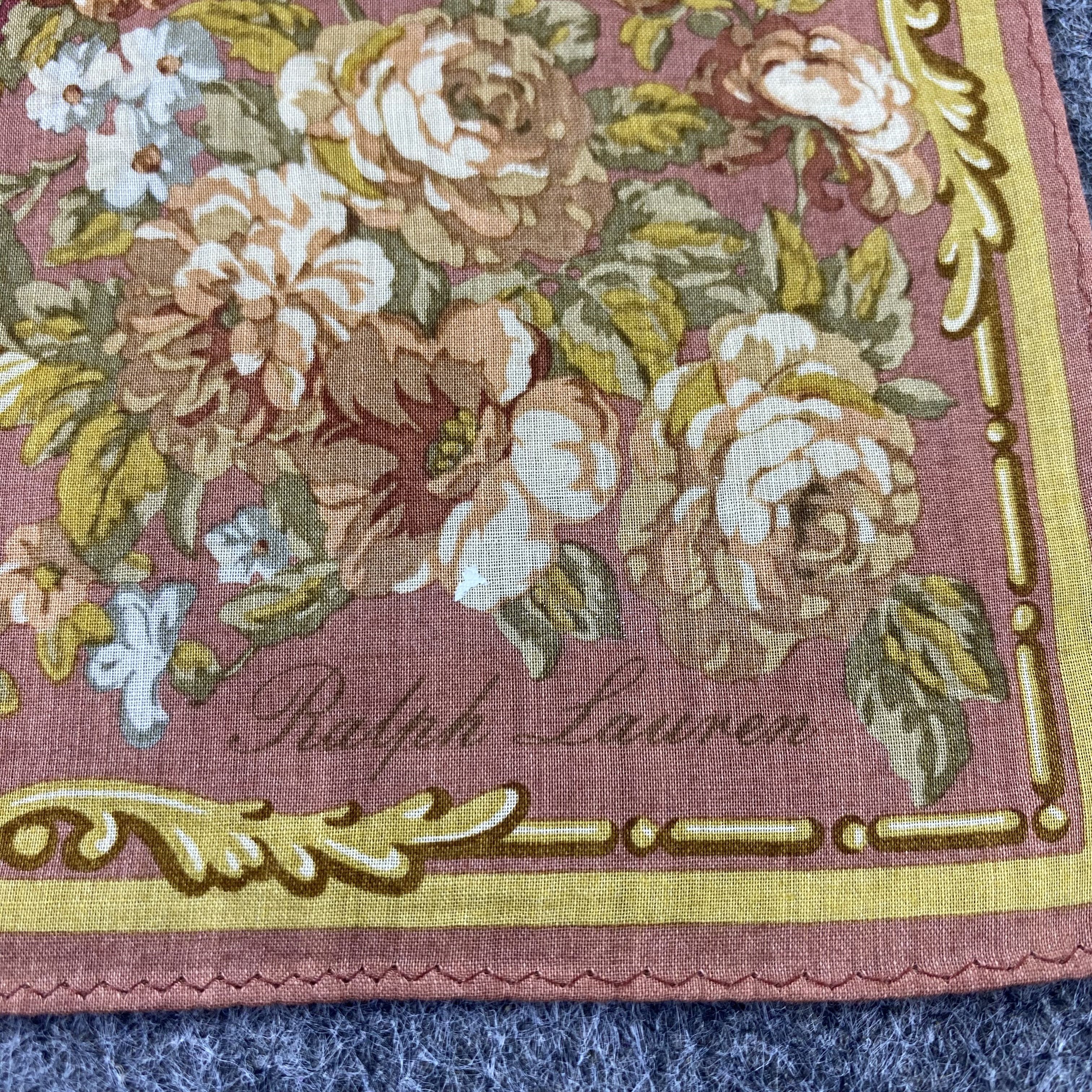 Polo Ralph Lauren × Ralph Lauren Ralph Lauren Handkerchief / Bandana / Neckerchief-B1144 Size ONE SIZE - 5 Thumbnail