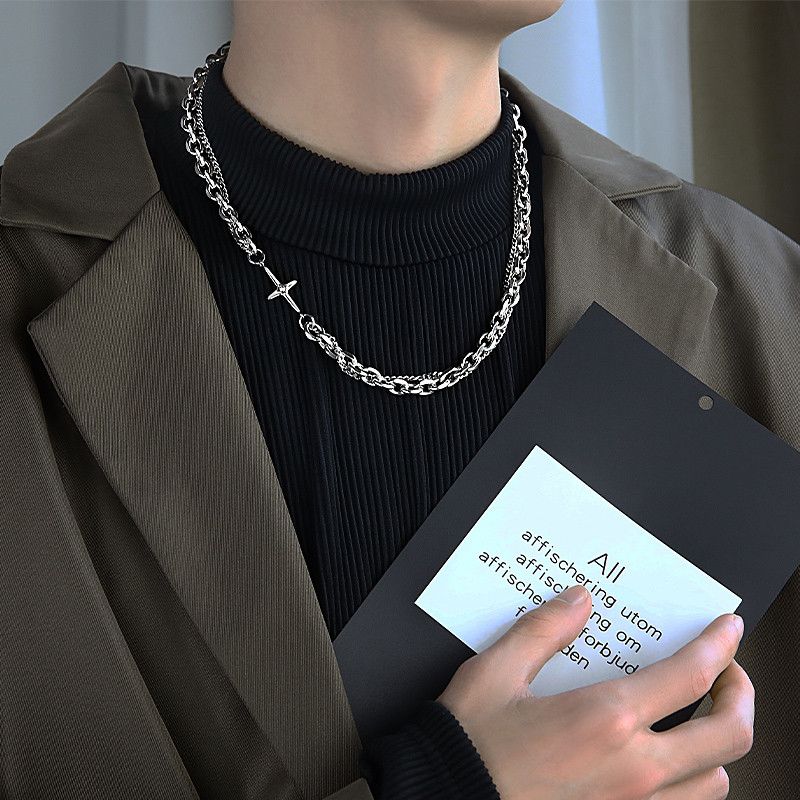 Other New Trend STEAL! Y2K Chains Necklace Chain Size ONE SIZE - 3 Thumbnail
