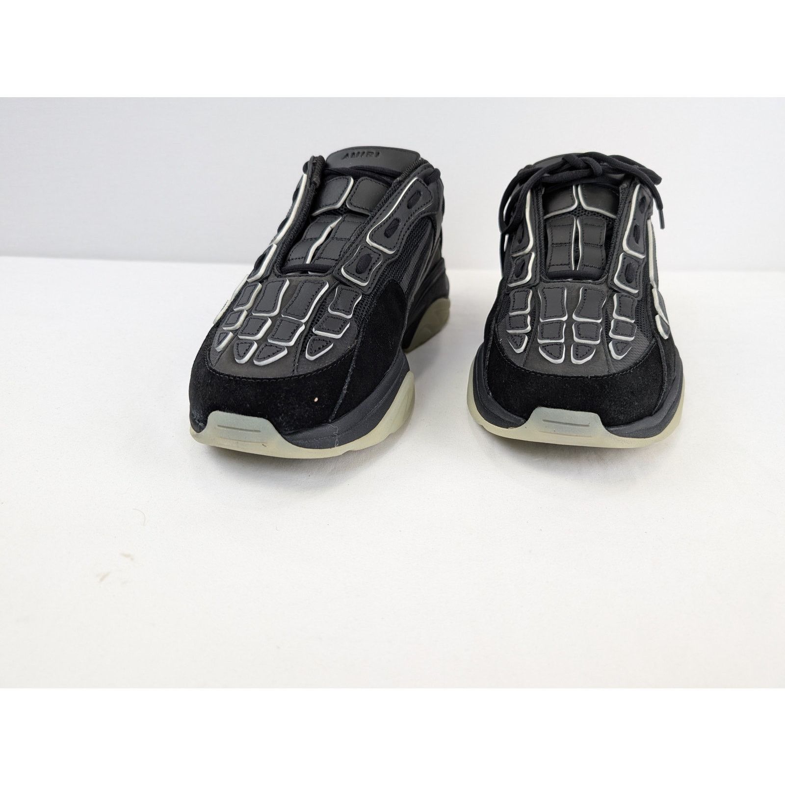 Amiri o1rshd1 Bone Runner Sneakers in Black Size US 13 / EU 46 - 6 Thumbnail