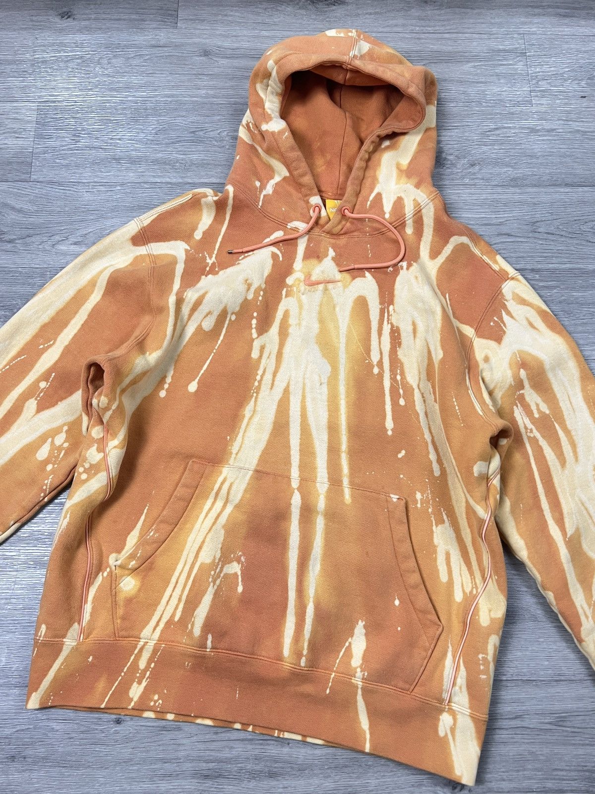 NOCTA × Nike Nike x NOCTA Custom Bleached Tie-Dye Center Swoosh Hoodie Size US M / EU 48-50 / 2 - 6 Thumbnail