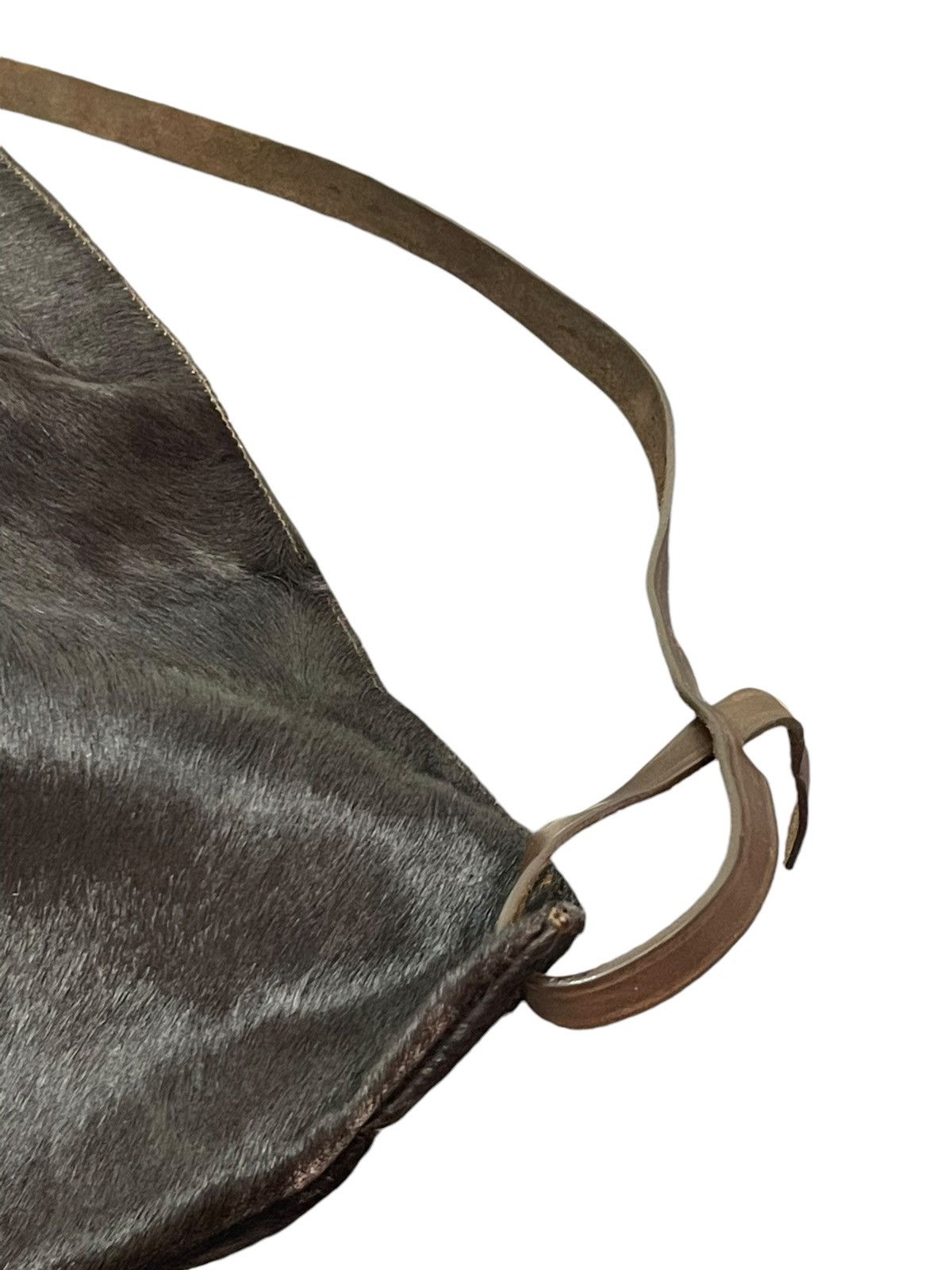 Genuine Leather Calf Hair Leather Re Creation Backpack Bag 5🟩 Size ONE SIZE - 15 Thumbnail