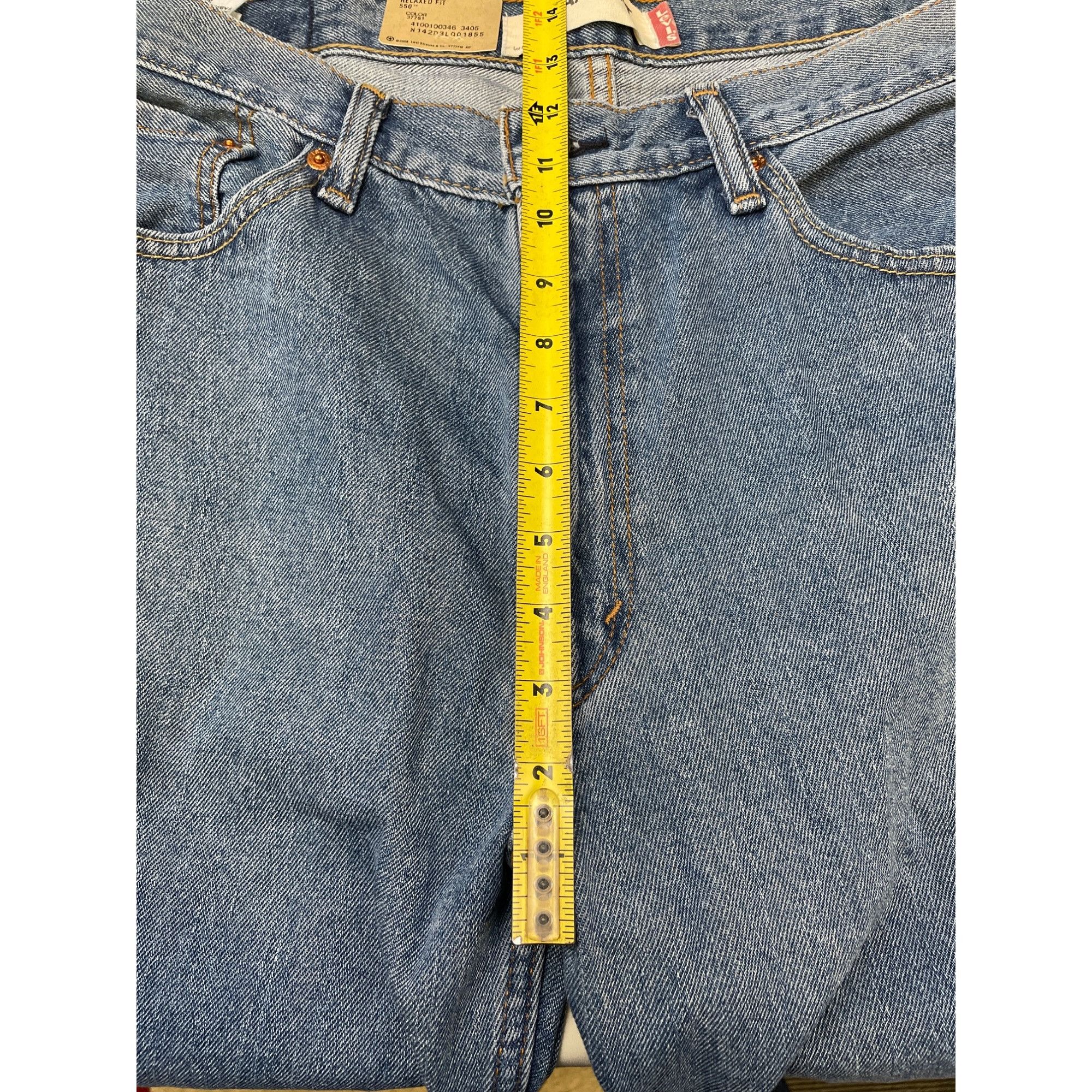 Levi's Levi's Strauss Men's Blue Jeans Relaxed Fit 38 x 30 SKU 5991 Size US 38 / EU 54 - 8 Thumbnail