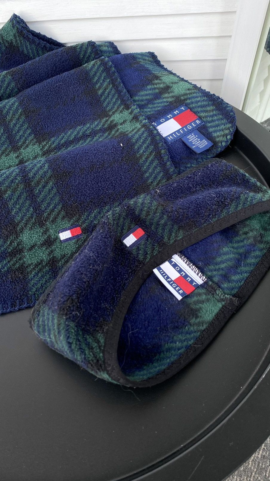 Tommy Hilfiger × Vintage Vintage Tommy Hilfiger Old Money Scarf and Bandage Headband Size ONE SIZE - 7 Thumbnail