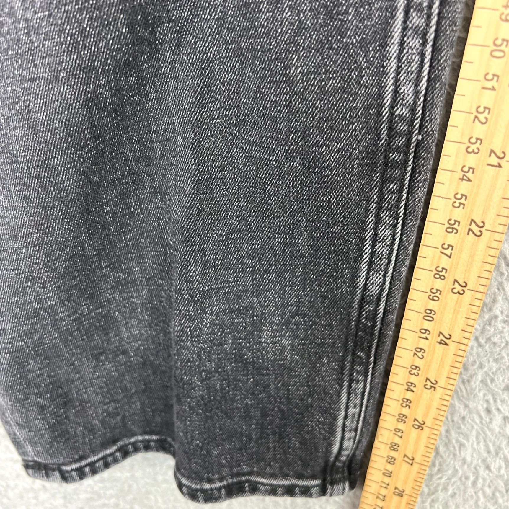 Abercrombie & Fitch VINTAGE Abercrombie & Fitch Curve Love ‘90s Straight Jeans Plus Size 22 Black Womens Size 40" / US 18 - 3 Thumbnail