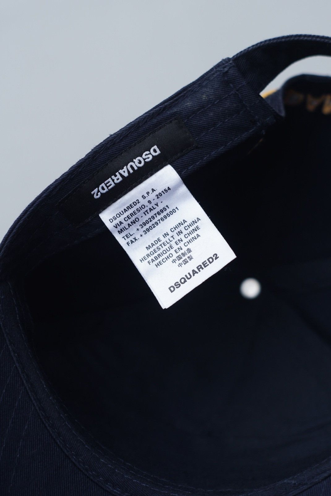 Dsquared2 Dsquared2 Dean & Dan Caten ripped cap Size ONE SIZE - 4 Thumbnail