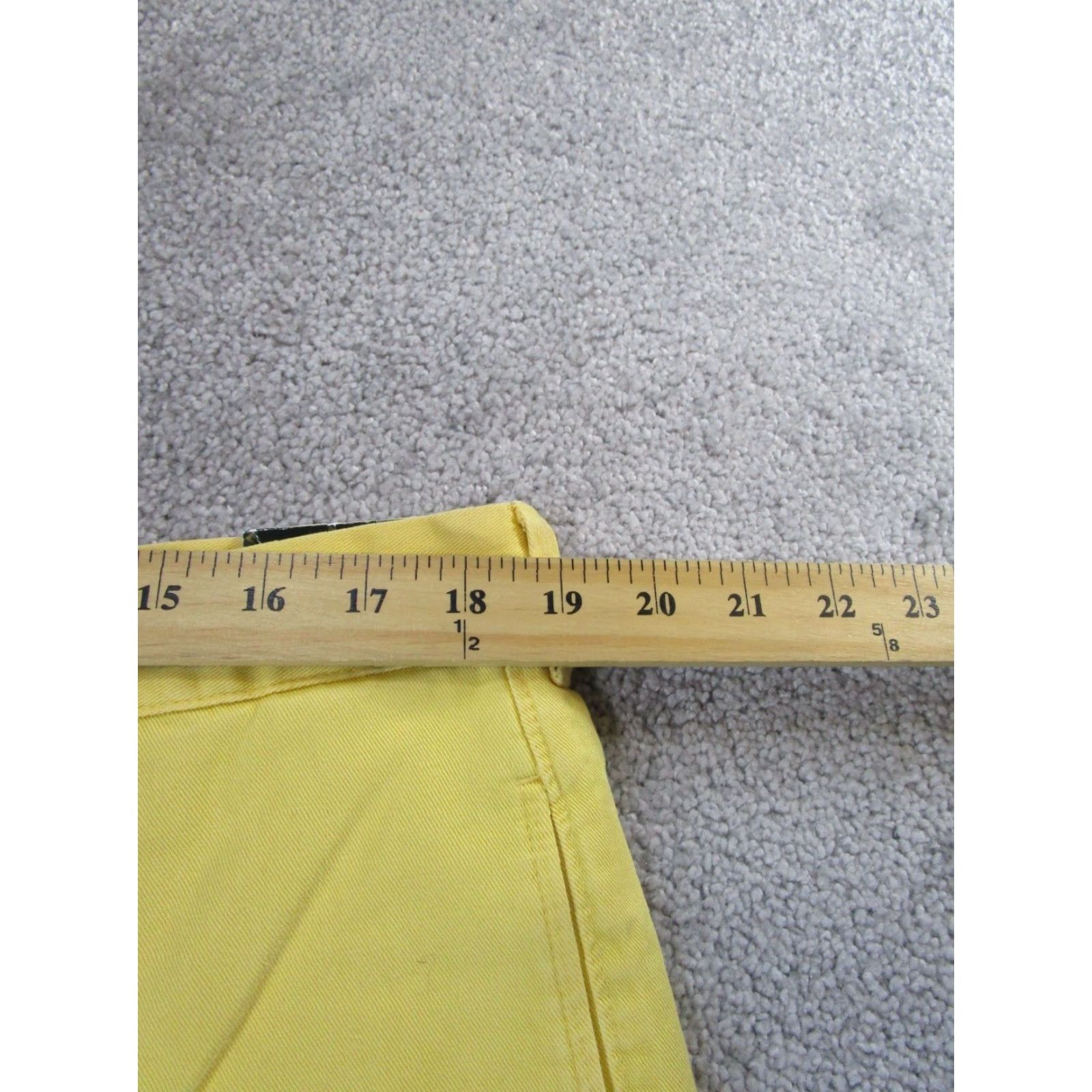 Berle Berle Shorts Mens 38 Yellow Cotton Chinos NEW Size US 38 / EU 54 - 7 Thumbnail