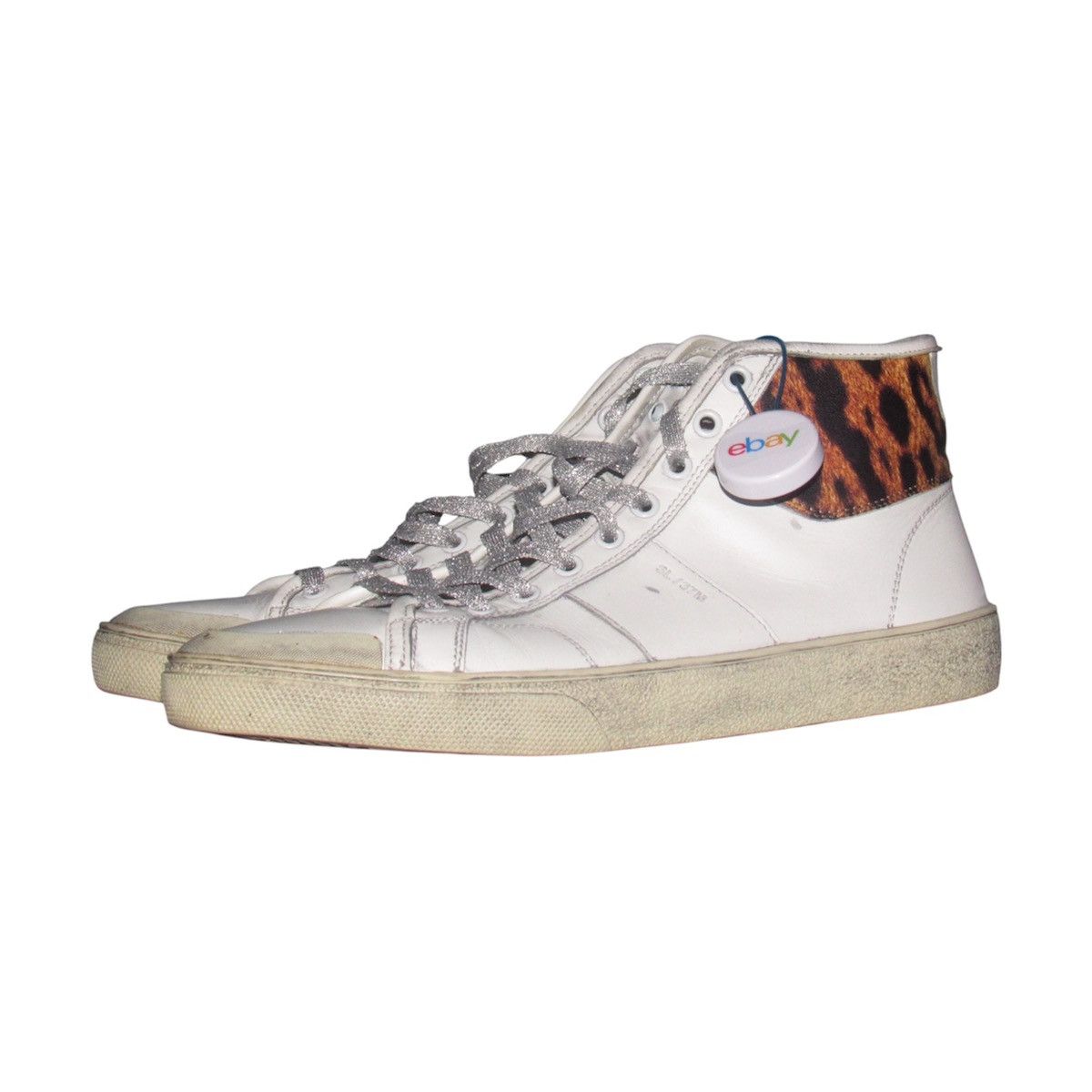 Saint Laurent Paris *RARE* Surf Sound SS16 High top sneakers Size US 10.5 / EU 43-44 - 1 Thumbnail