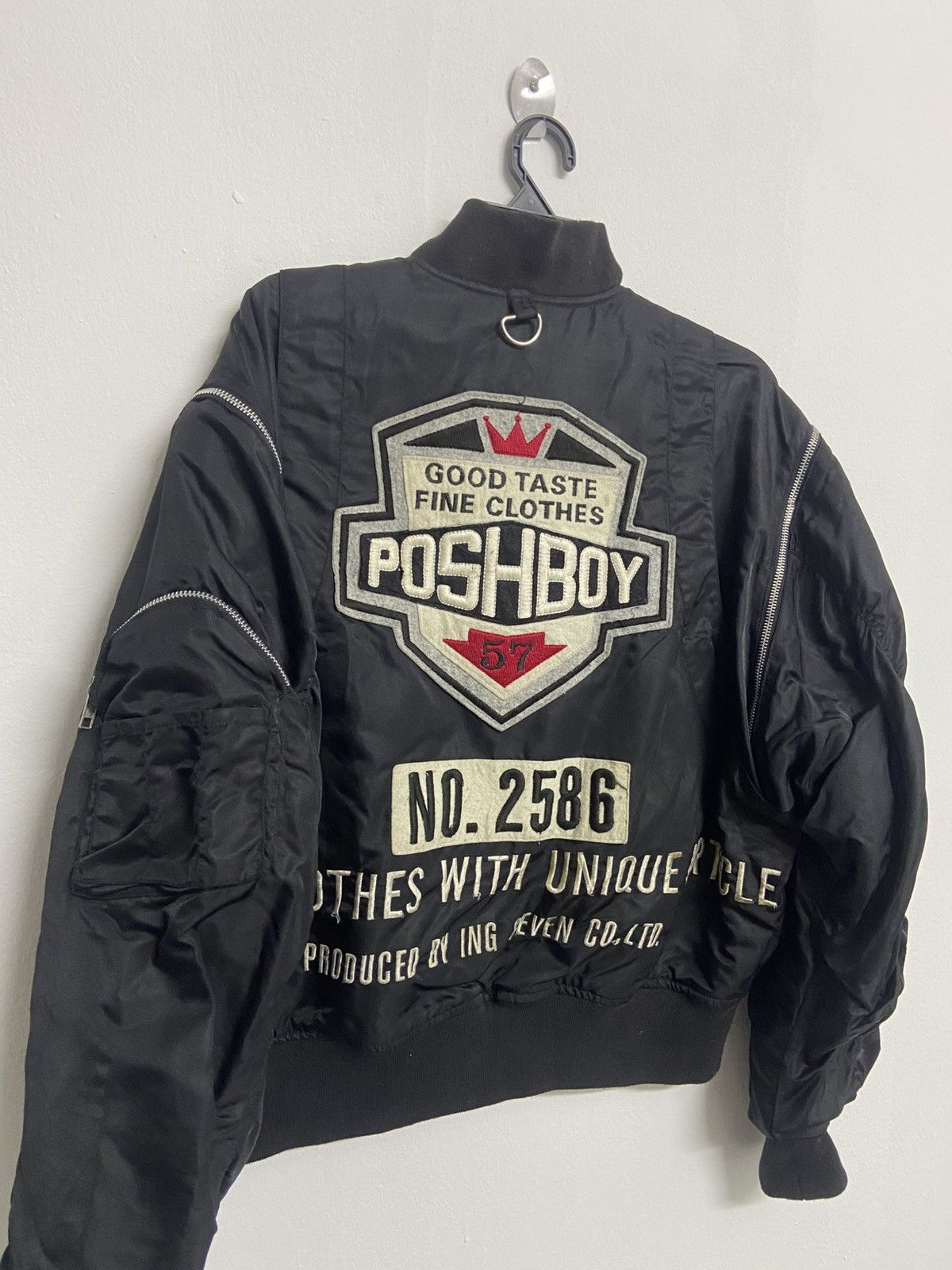 Japanese Brand Vintage PoshBoy Bomber jacket Size US M / EU 48-50 / 2 - 3 Thumbnail