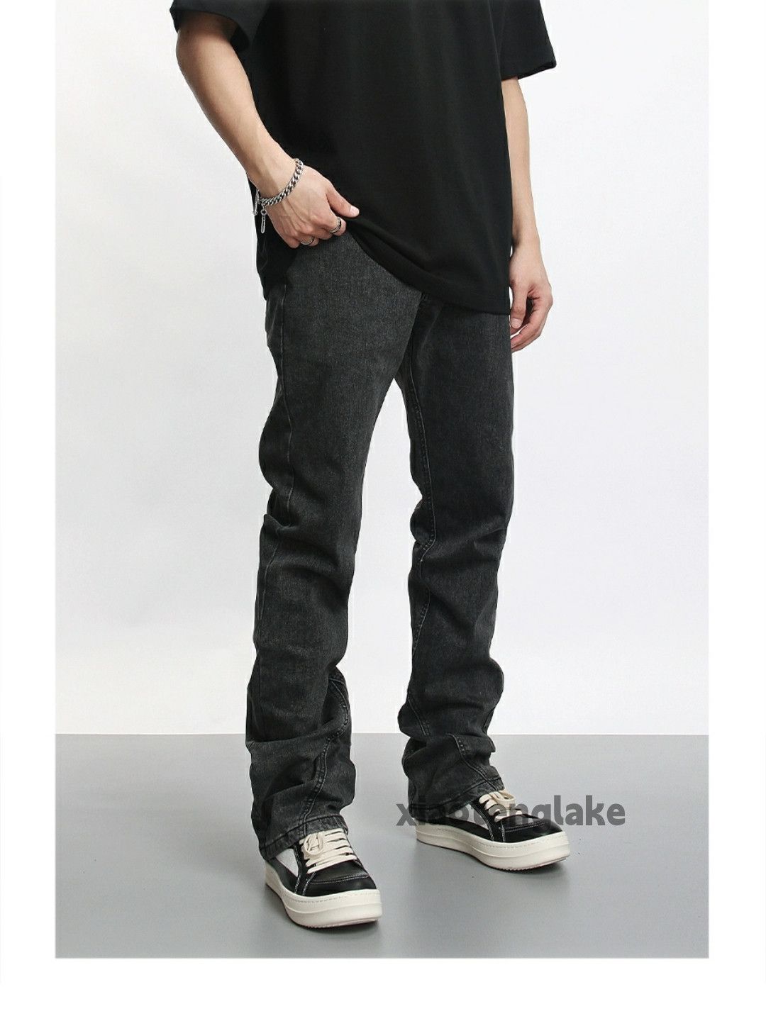 Jean × Vintage washed faded cleanfit utility punk yuppie bootcut jeans Size US 30 / EU 46 - 1 Thumbnail