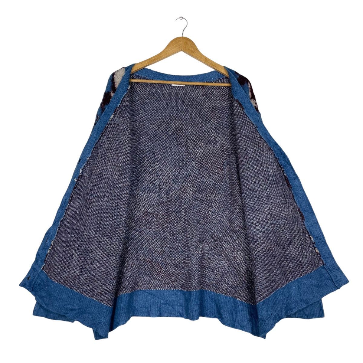 Designer × Japanese Brand × LOWRYS FARM 💥LAWRYS FARM POP ART KNIT CARDIGAN Size US XL / EU 56 / 4 - 11 Thumbnail