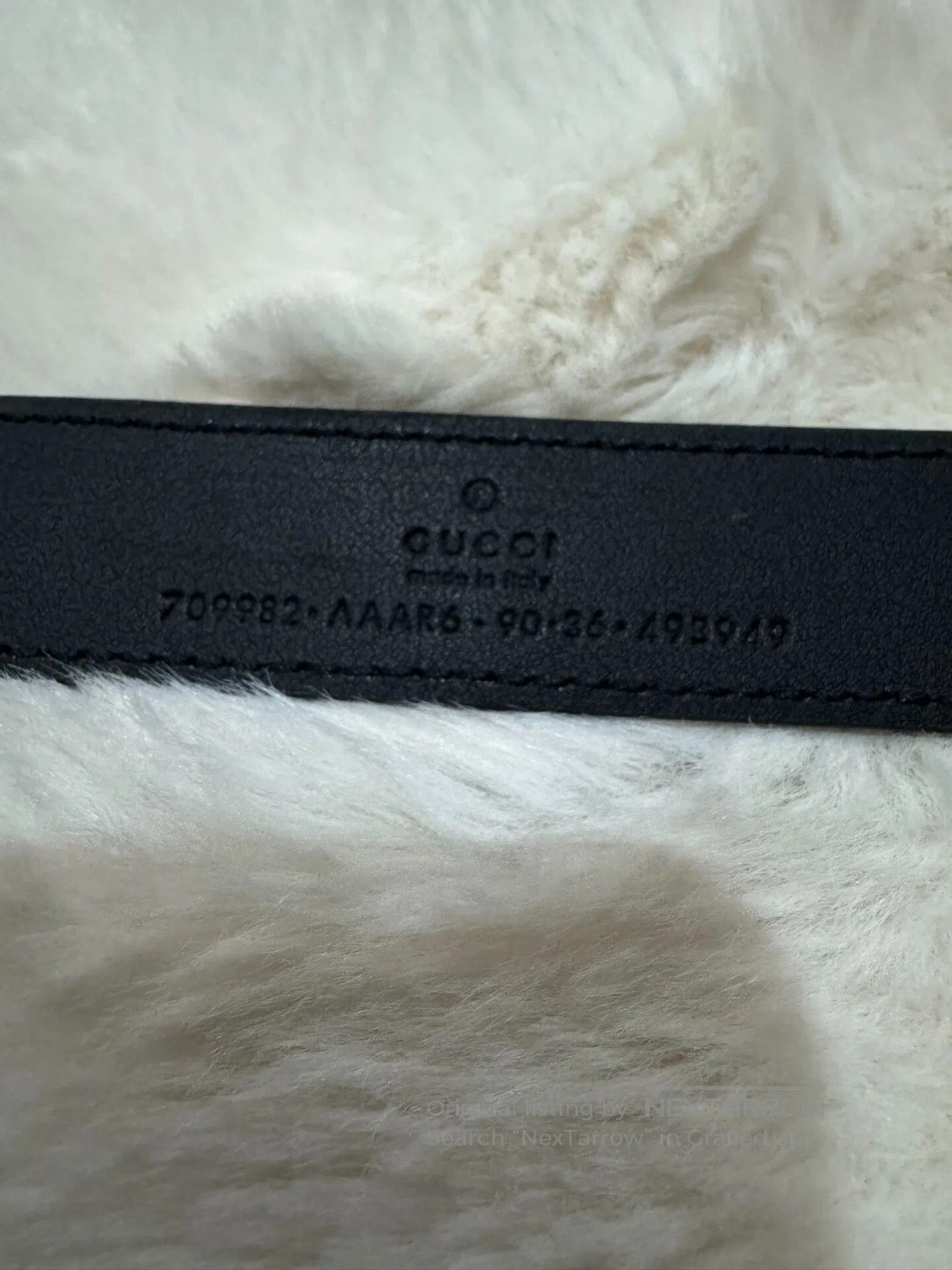 Gucci Guicci Fully Printed Floral Belt| Size ONE SIZE - 4 Thumbnail