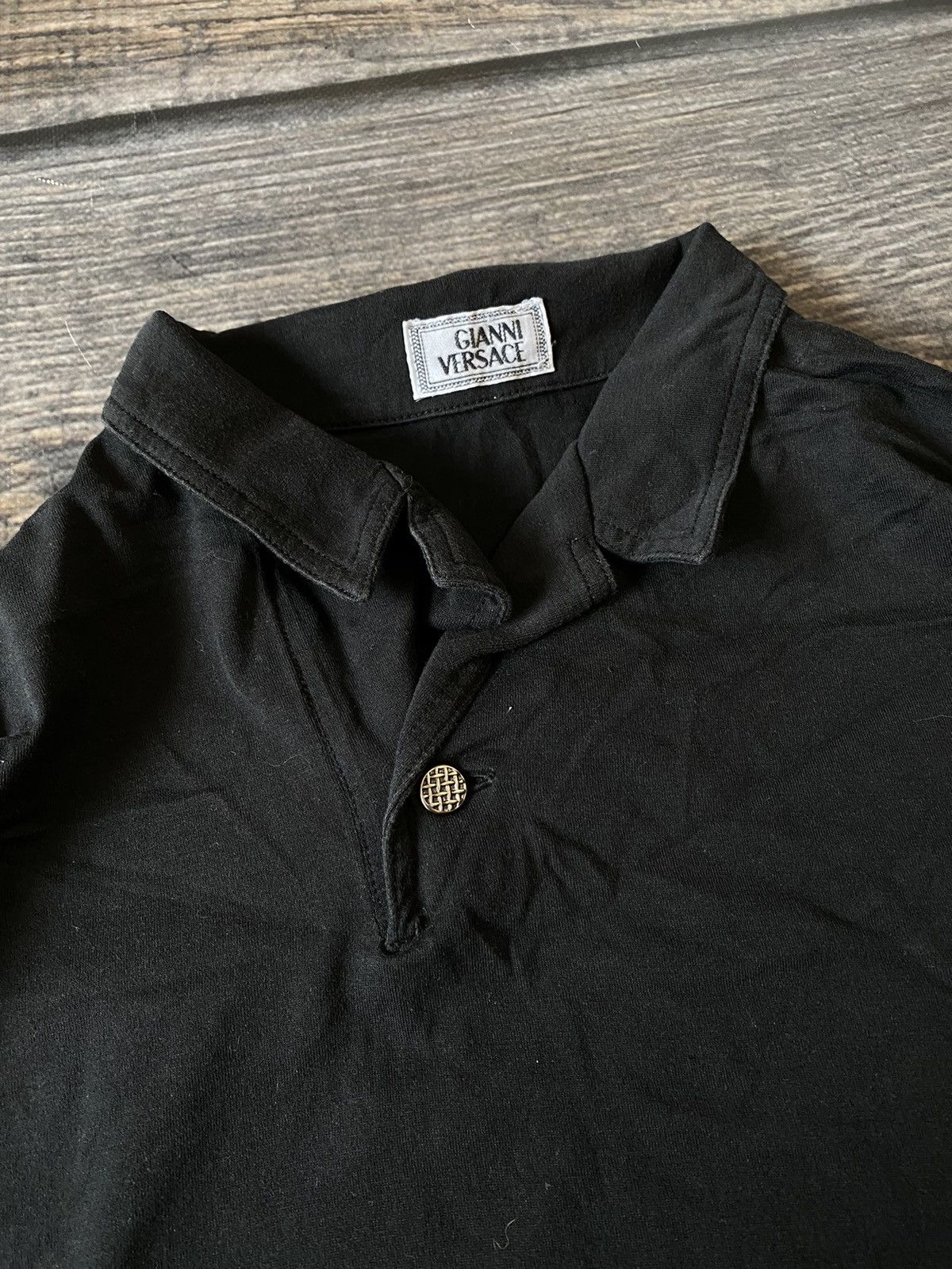Versace Versace rare vintage avant garde polo Size US M / EU 48-50 / 2 - 4 Thumbnail