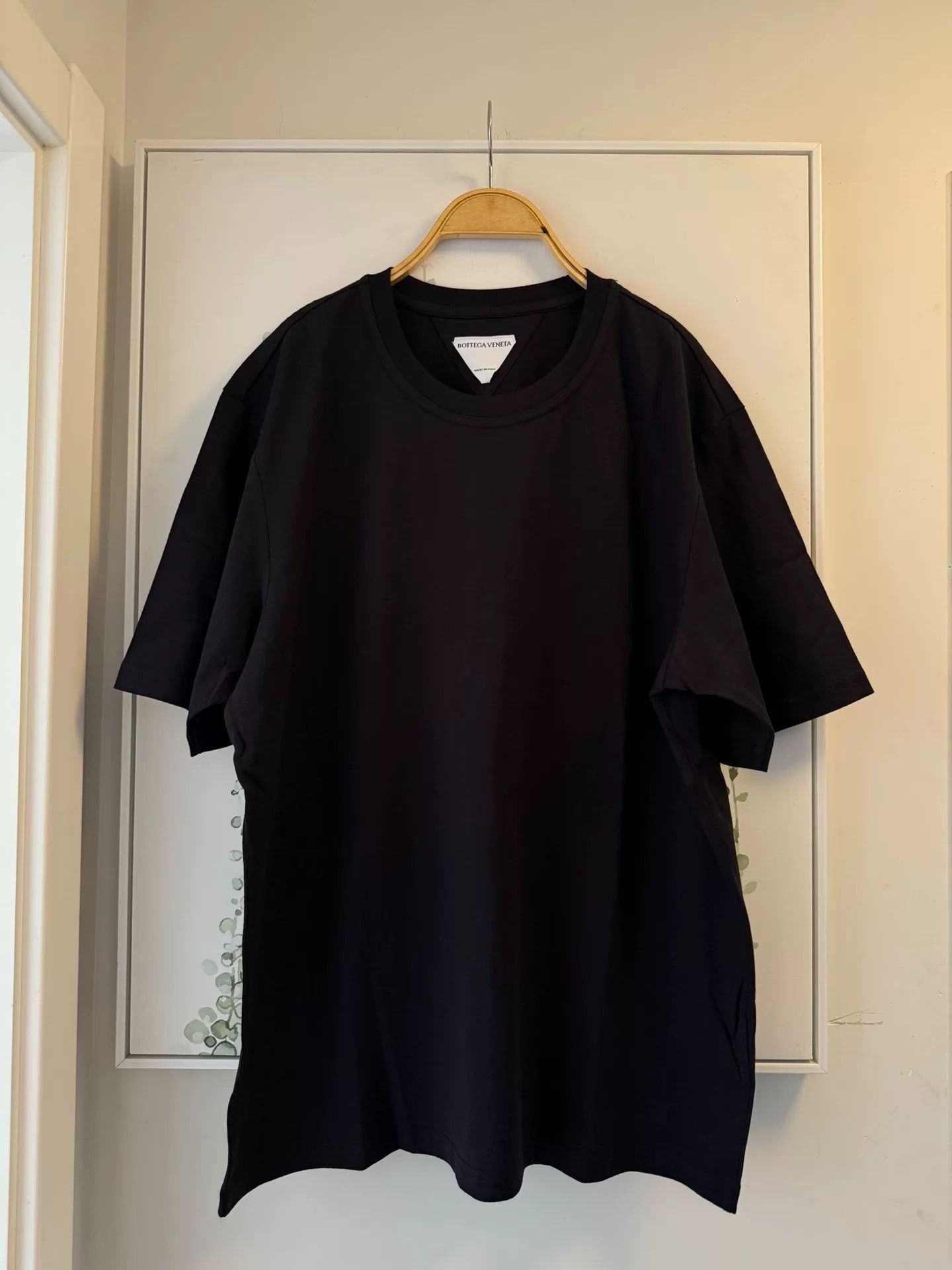 Bottega Veneta Bottega Veneta Men's Black T-Shirt Size US XL / EU 56 / 4 - 1 Thumbnail