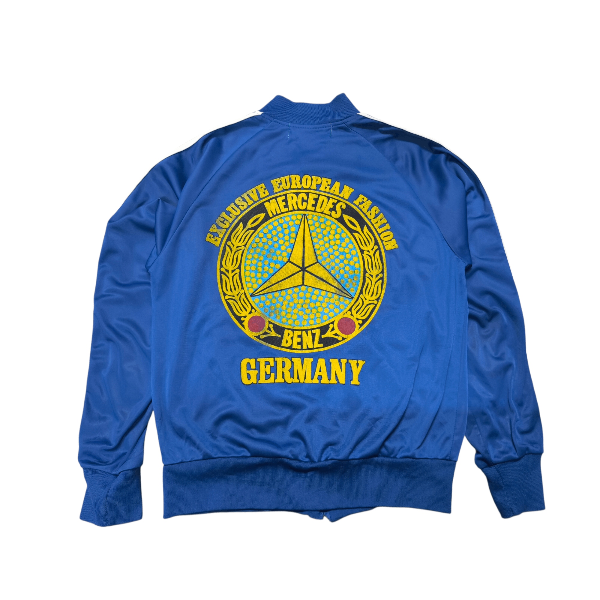 Mercedes-Benz Vintage 90s 80s Mercedes Benz Bootleg Big Logo Racing Jacket Size US S / EU 44-46 / 1 - 1 Thumbnail