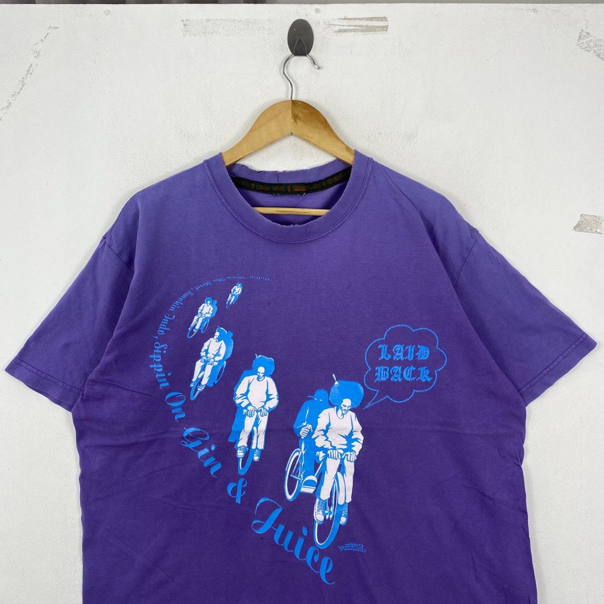 Vintage Mural Studio Murasaki Gin and Juice Graphic Tee XL Size US XL / EU 56 / 4 - 3 Thumbnail