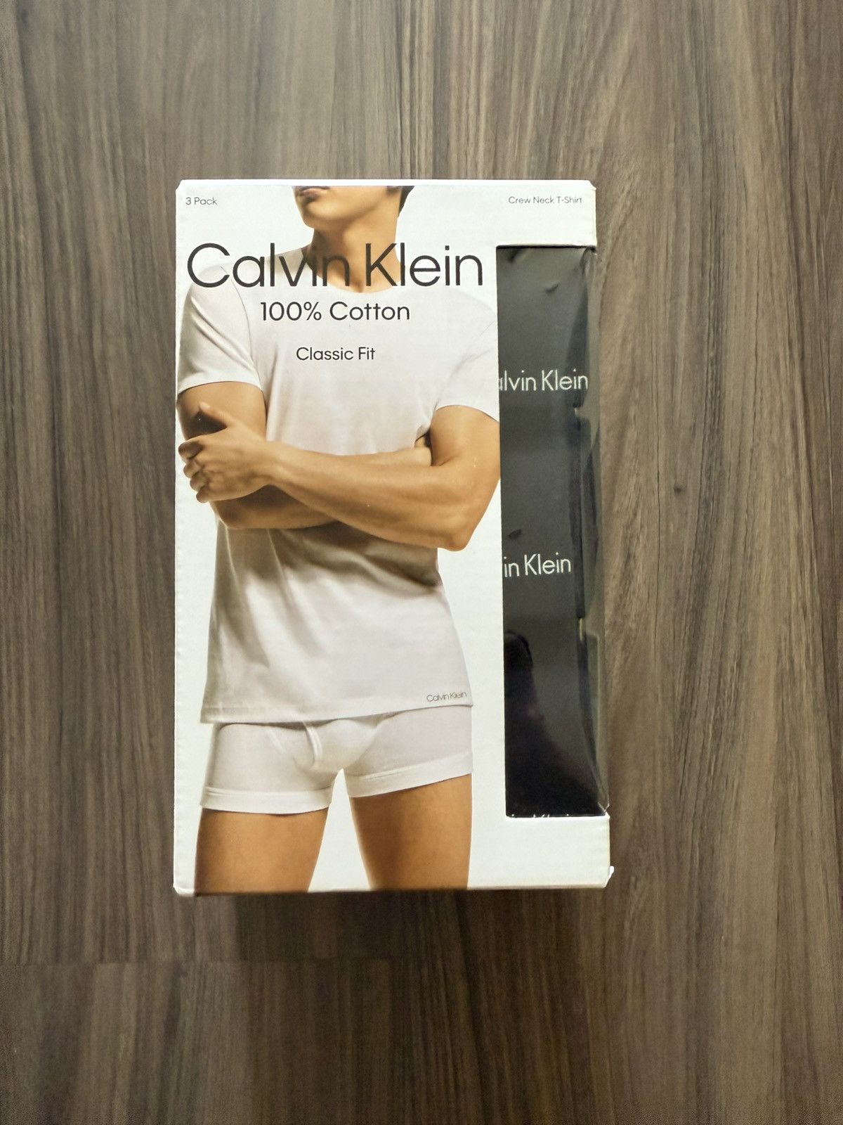 Calvin Klein Calvin Klein Under Shirt For Men - Black L (3-Pack) Size US L / EU 52-54 / 3 - 1 Thumbnail