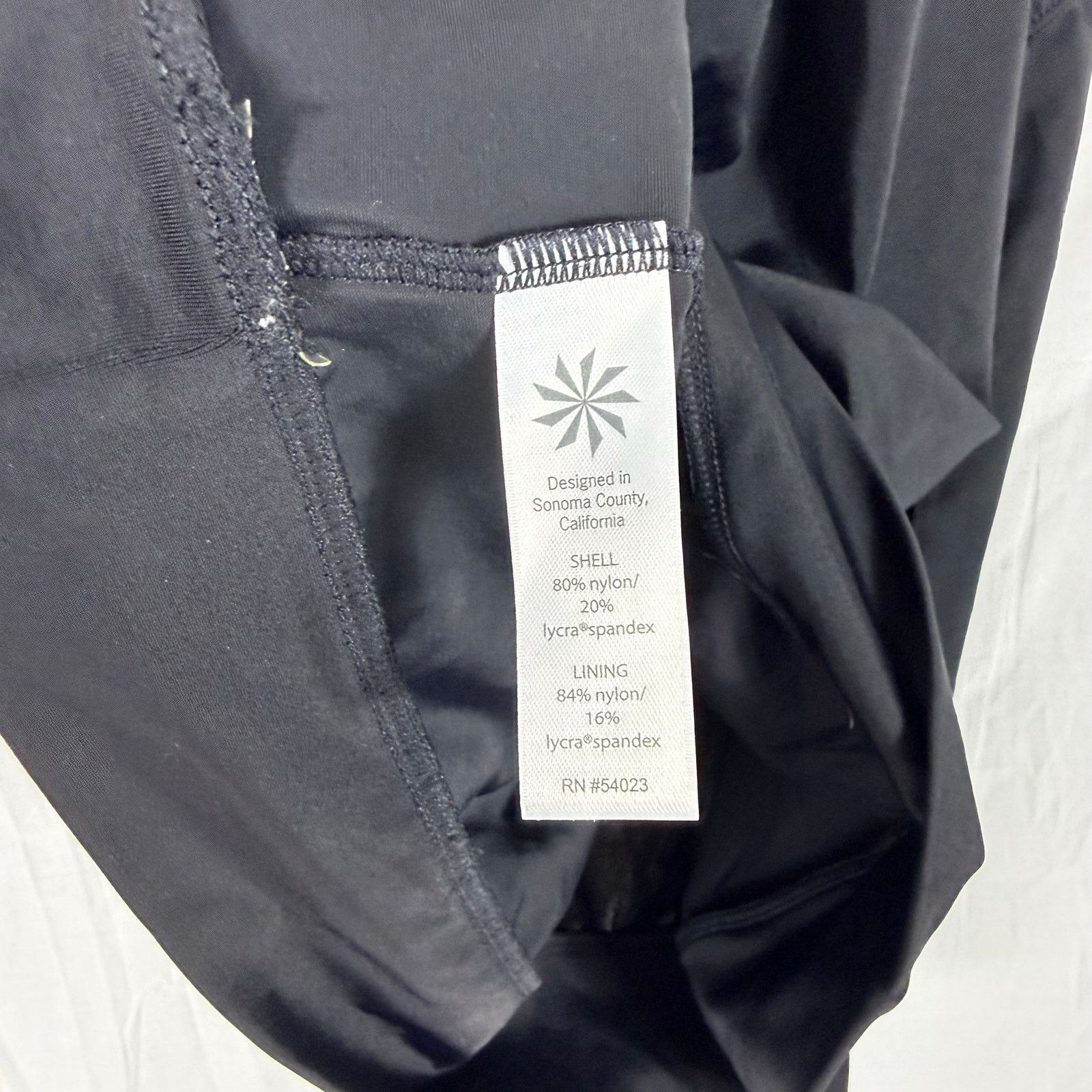 Athleta Athleta Black Blousy Tankini Swim Surf Top 467408 36D Beach Size ONE SIZE - 8 Thumbnail