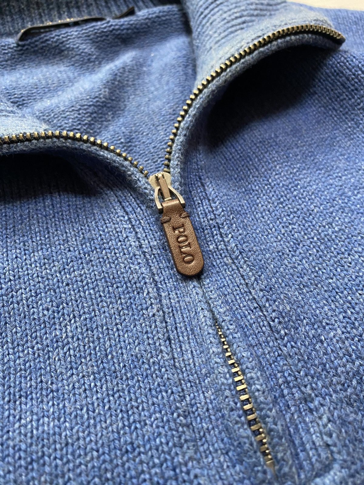 Polo Ralph Lauren Vintage Polo Ralph Lauren 1/4 zip USA faded knit y2k sweater Size US M / EU 48-50 / 2 - 6 Thumbnail