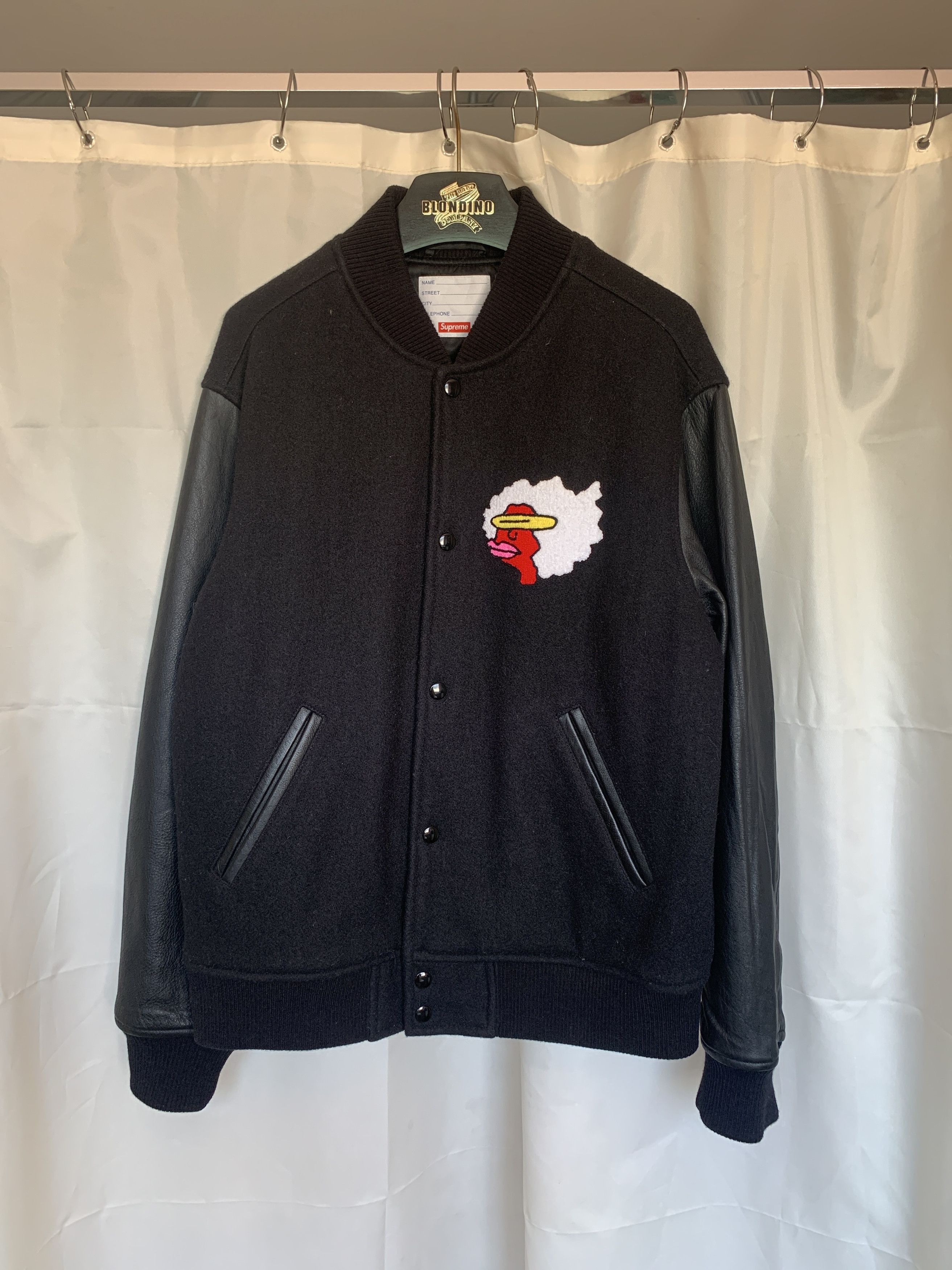 Supreme Supreme Gonz Ramm Varsity Jacket Black | Grailed