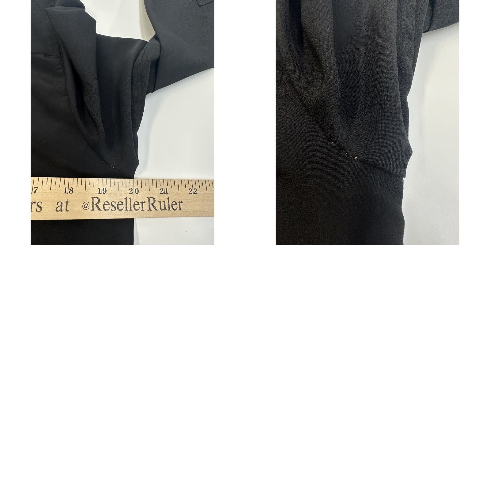 J.Crew J.Crew Blouse Womens Size Small Black Long Sleeve V-Neck Size S / US 4 / IT 40 - 8 Thumbnail