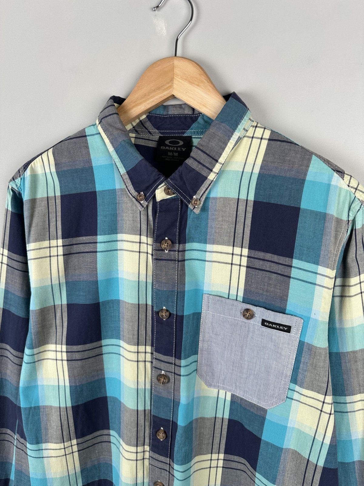Oakley Oakley Shirt Check Print Button Up Size US M / EU 48-50 / 2 - 4 Thumbnail