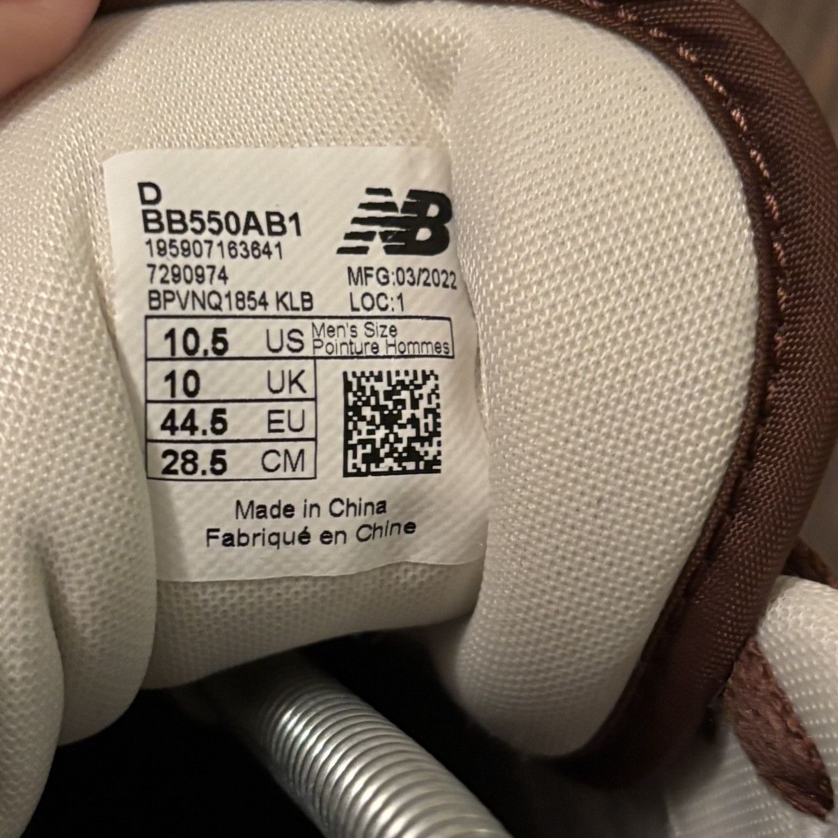 Aime Leon Dore × New Balance New Balance x Aime Leon Dore 550 White Brown Size US 10.5 / EU 43-44 - 12 Thumbnail