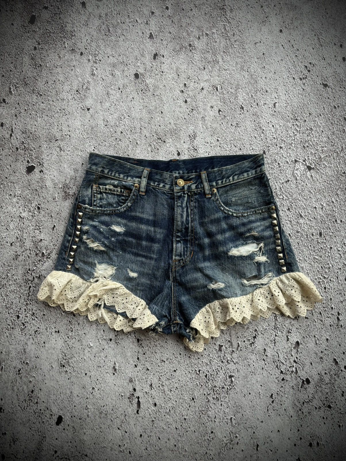 Hysteric Glamour Y2k RNA Studded Women's Short Size 29" - 1 Thumbnail
