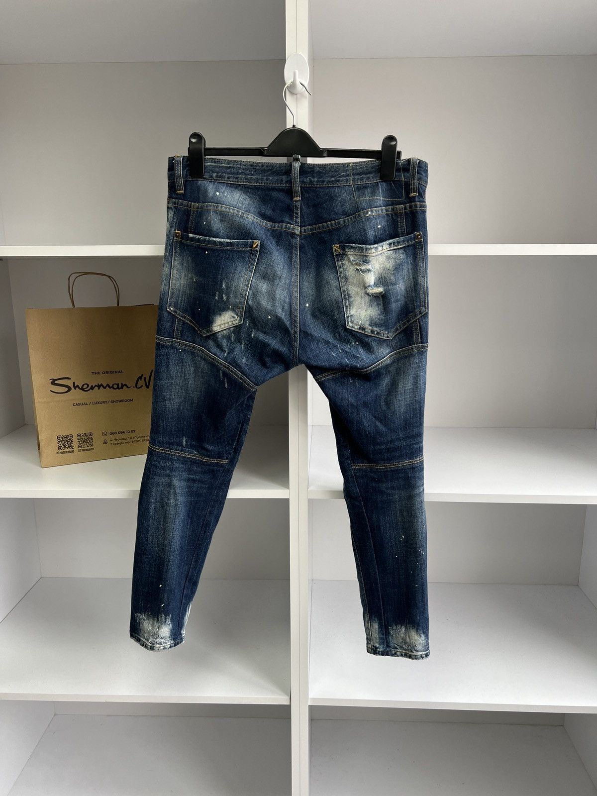 Dsquared2 × Vintage Vintage Dsquared2 Luxury Denim Jeans Size US 34 / EU 50 - 12 Thumbnail