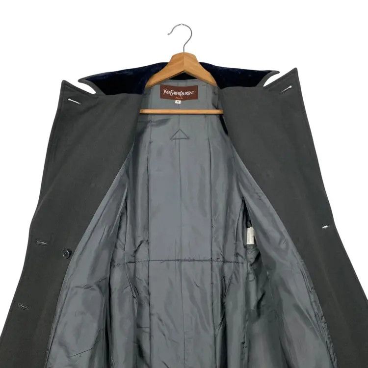 Yves Saint Laurent Yves Saint Laurent double breasted longcoat Size M / US 6-8 / IT 42-44 - 5 Thumbnail