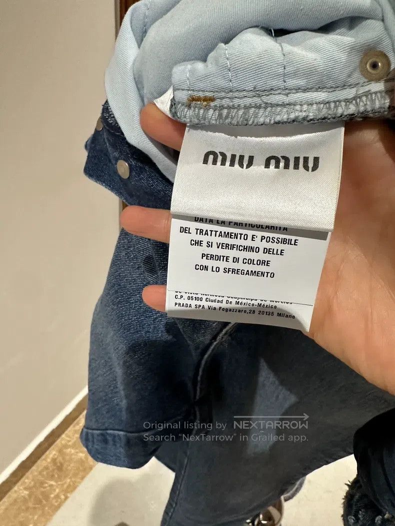Miu Miu Miu Miu 26 Bud jeans Size 26" / US 2 / IT 38 - 7 Thumbnail