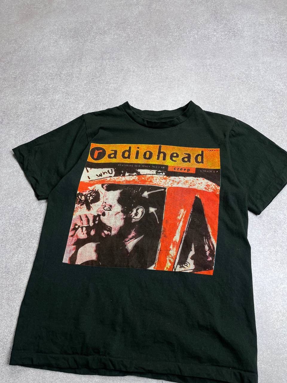 Band Tees Vintage 90's Radiohead Graphic Promo T-shirt s Size US S / EU 44-46 / 1 - 2 Thumbnail
